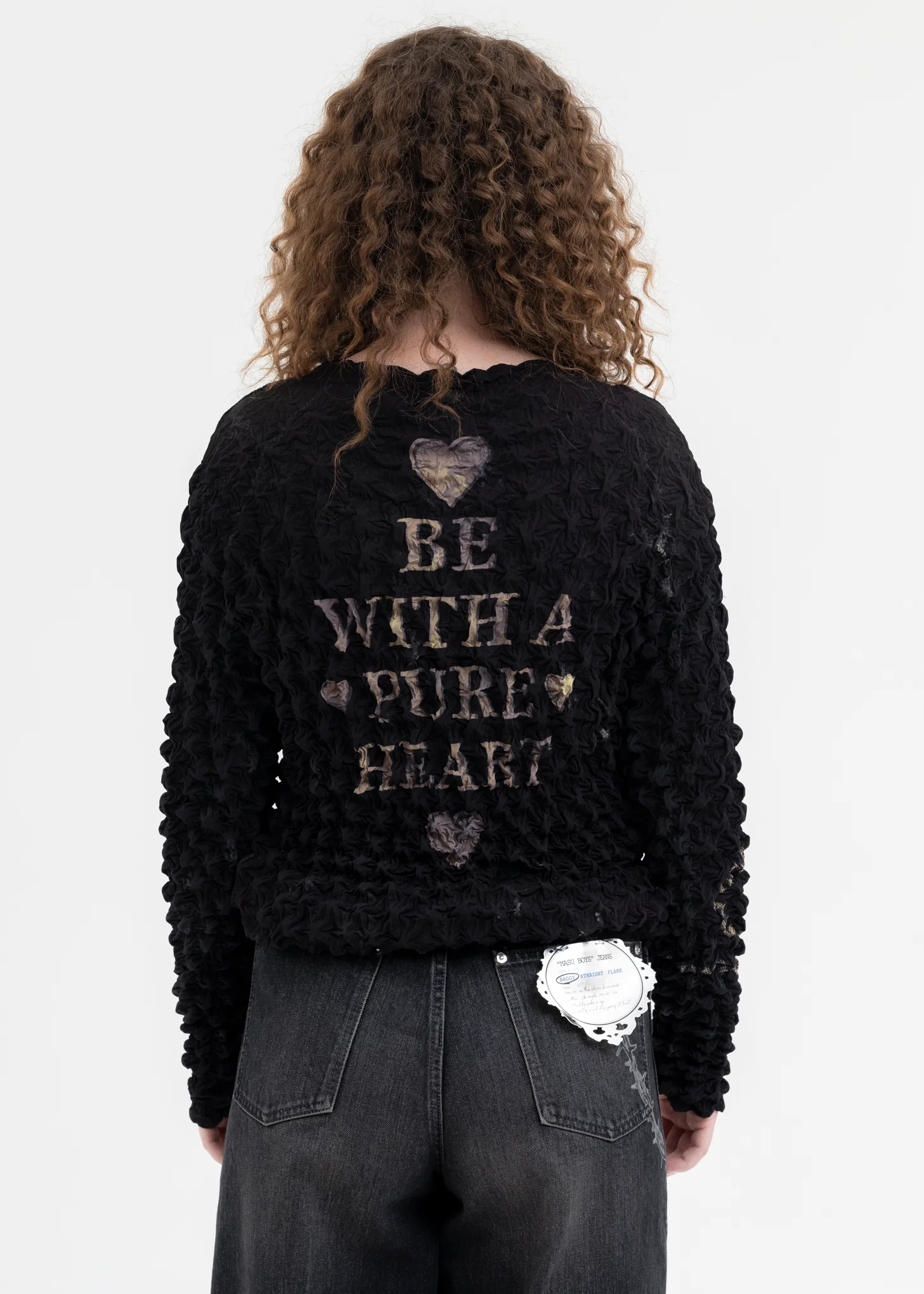 DEEP PURPLE MARRIAGE POPCORN SWEATSHIRT - Image 2