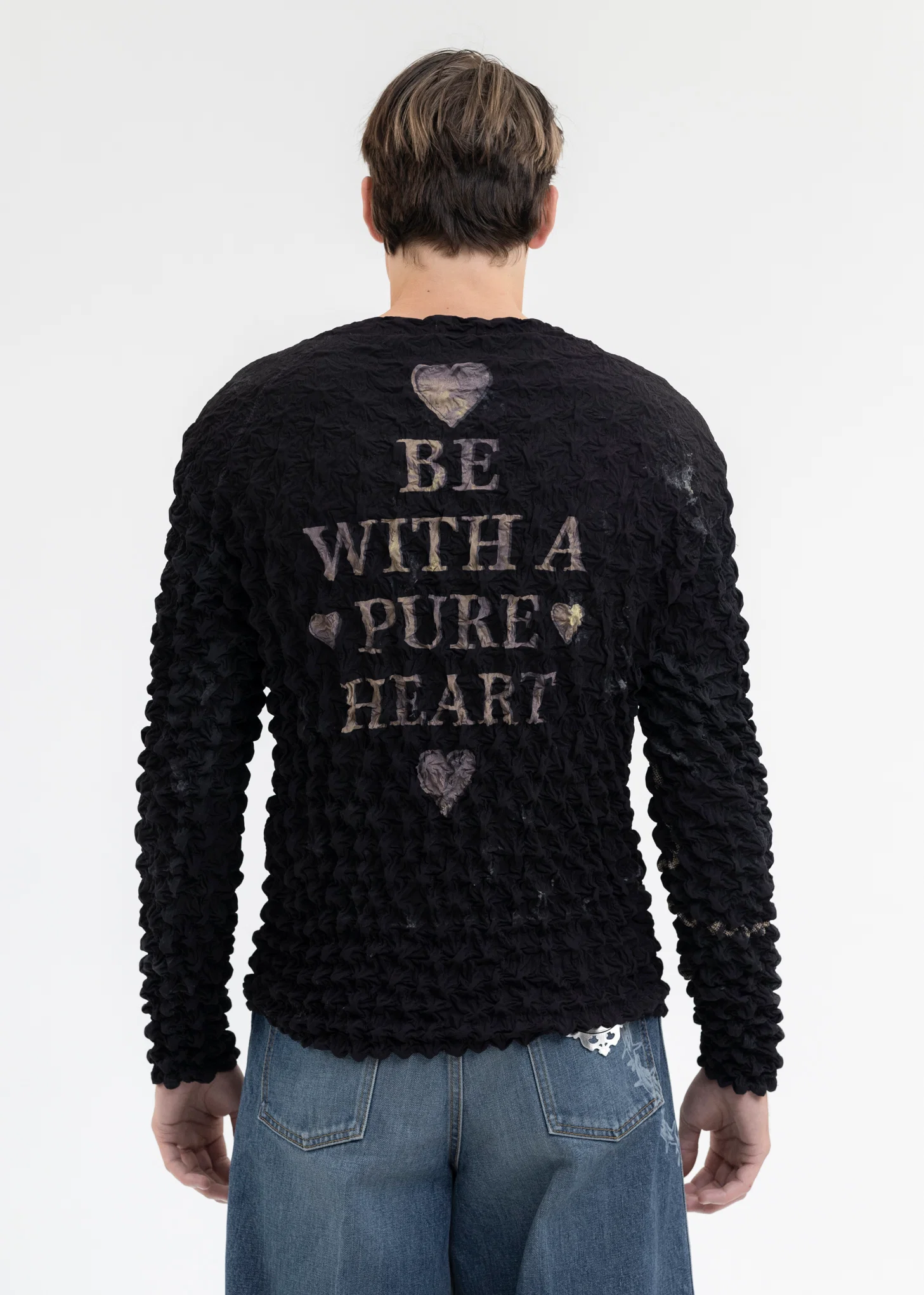 DEEP PURPLE MARRIAGE POPCORN SWEATSHIRT - Image 2