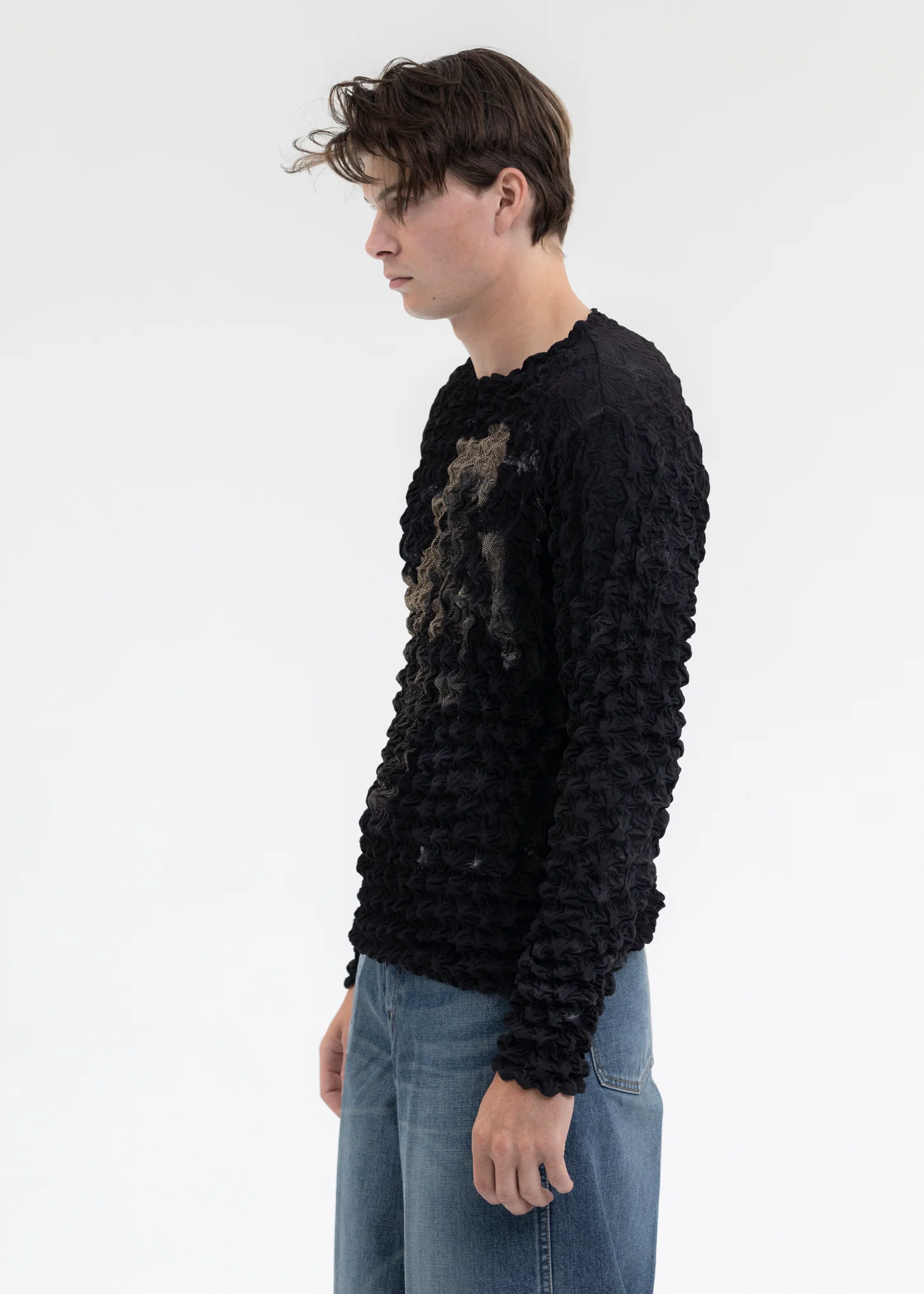 DEEP PURPLE MARRIAGE POPCORN SWEATSHIRT - Image 3
