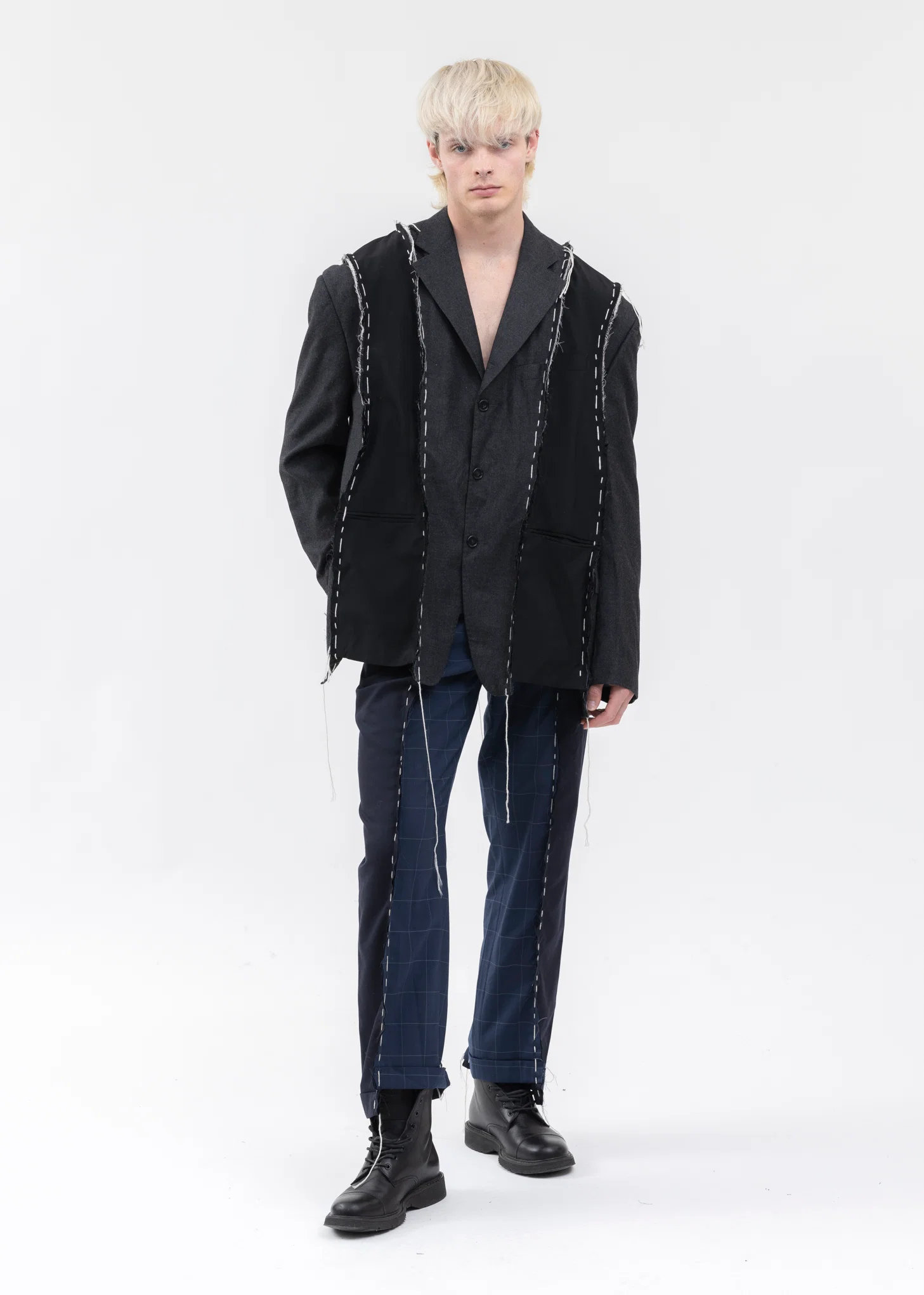 Docking Wide Stitch Slacks Pants -Style 4 - Image 6
