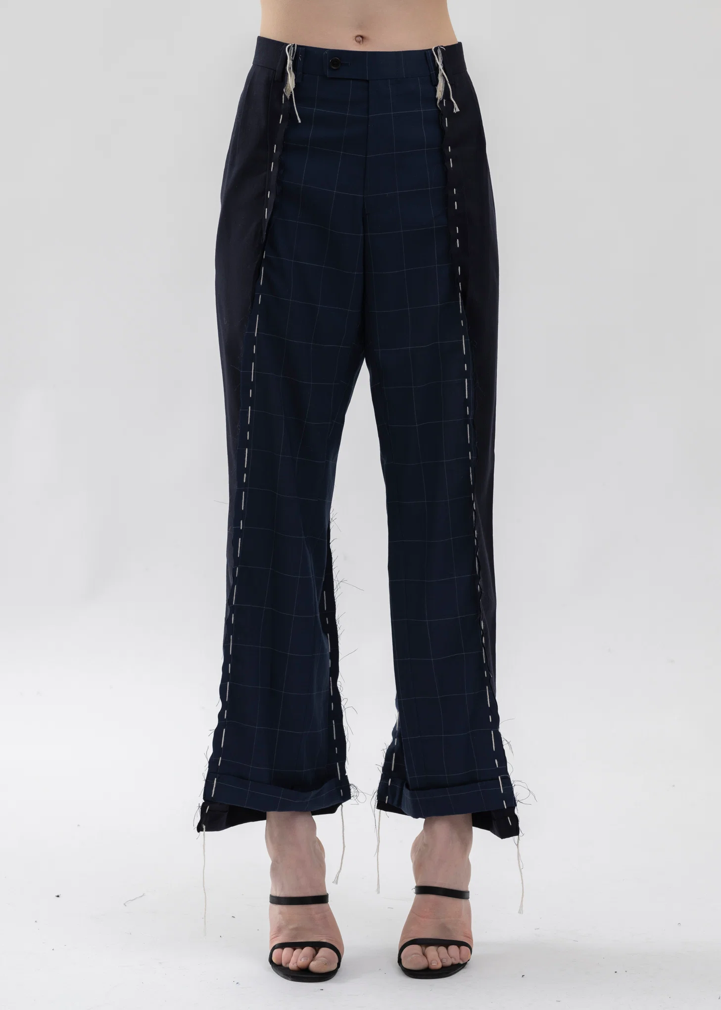 Docking Wide Stitch Slacks Pants -Style 4