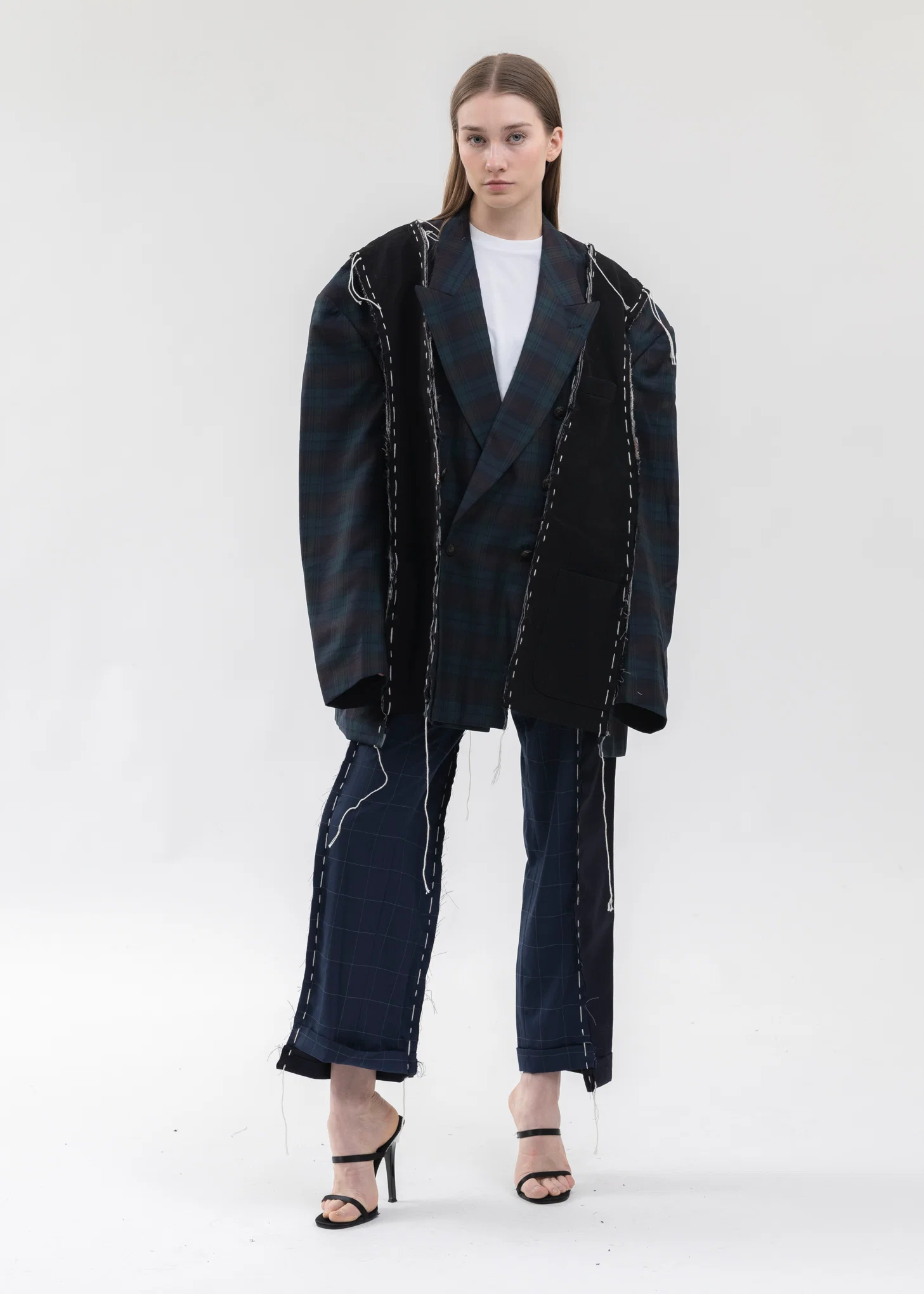 Docking Wide Stitch Slacks Pants -Style 4 - Image 5