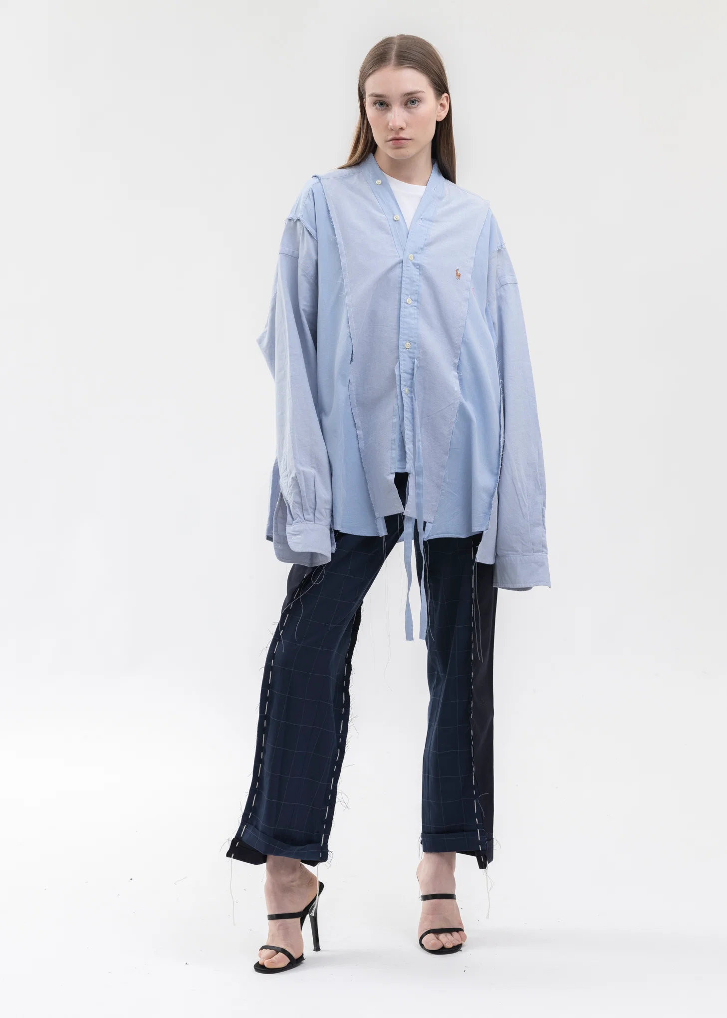 Docking Wide Stitch Slacks Pants -Style 4 - Image 6