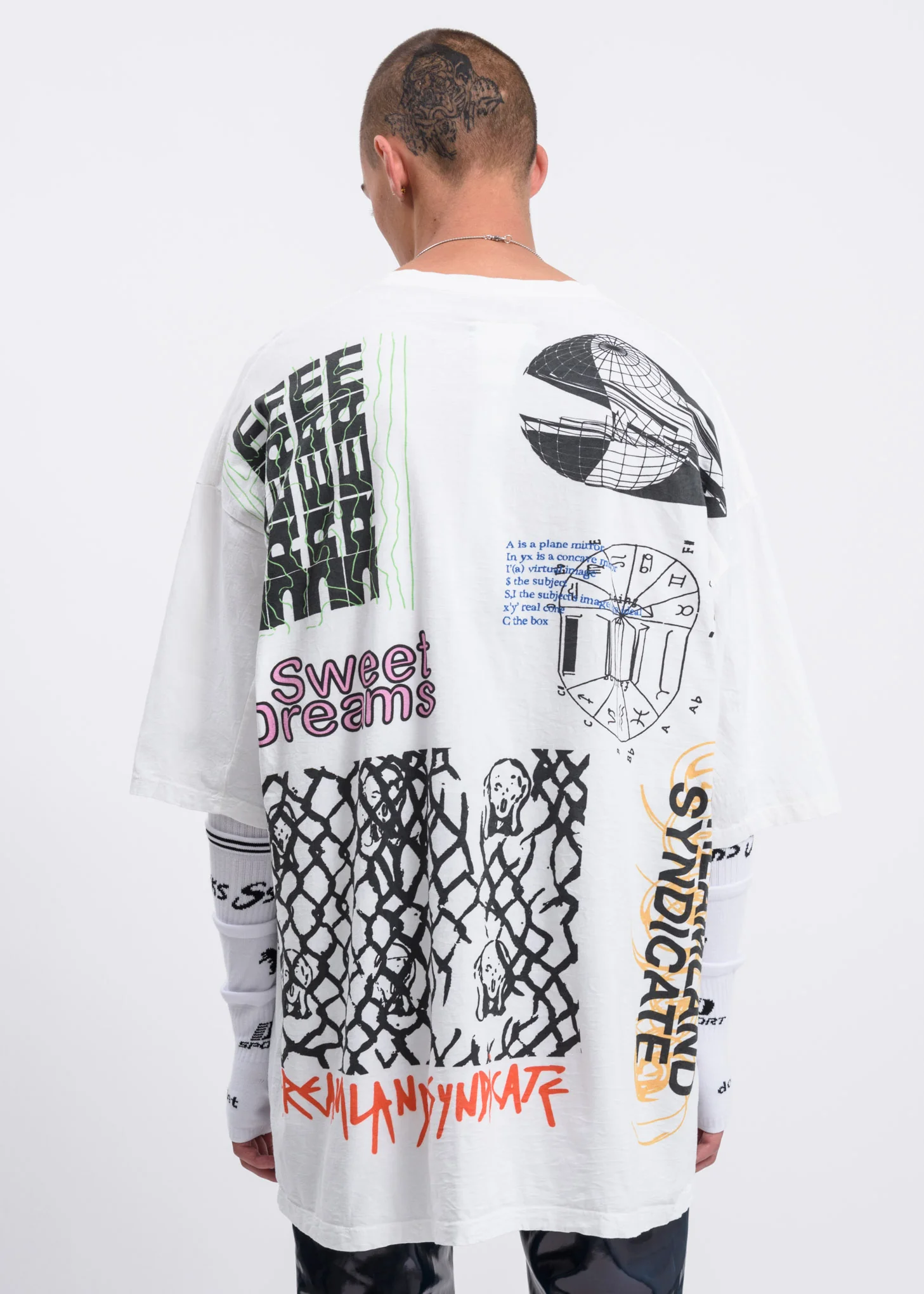 Dreamland Syndicate x Doublet Compressed Ball T-Shirt - Image 2