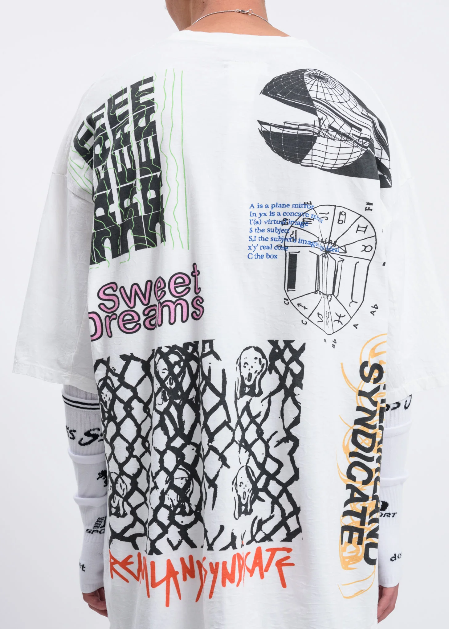 Dreamland Syndicate x Doublet Compressed Ball T-Shirt - Image 4