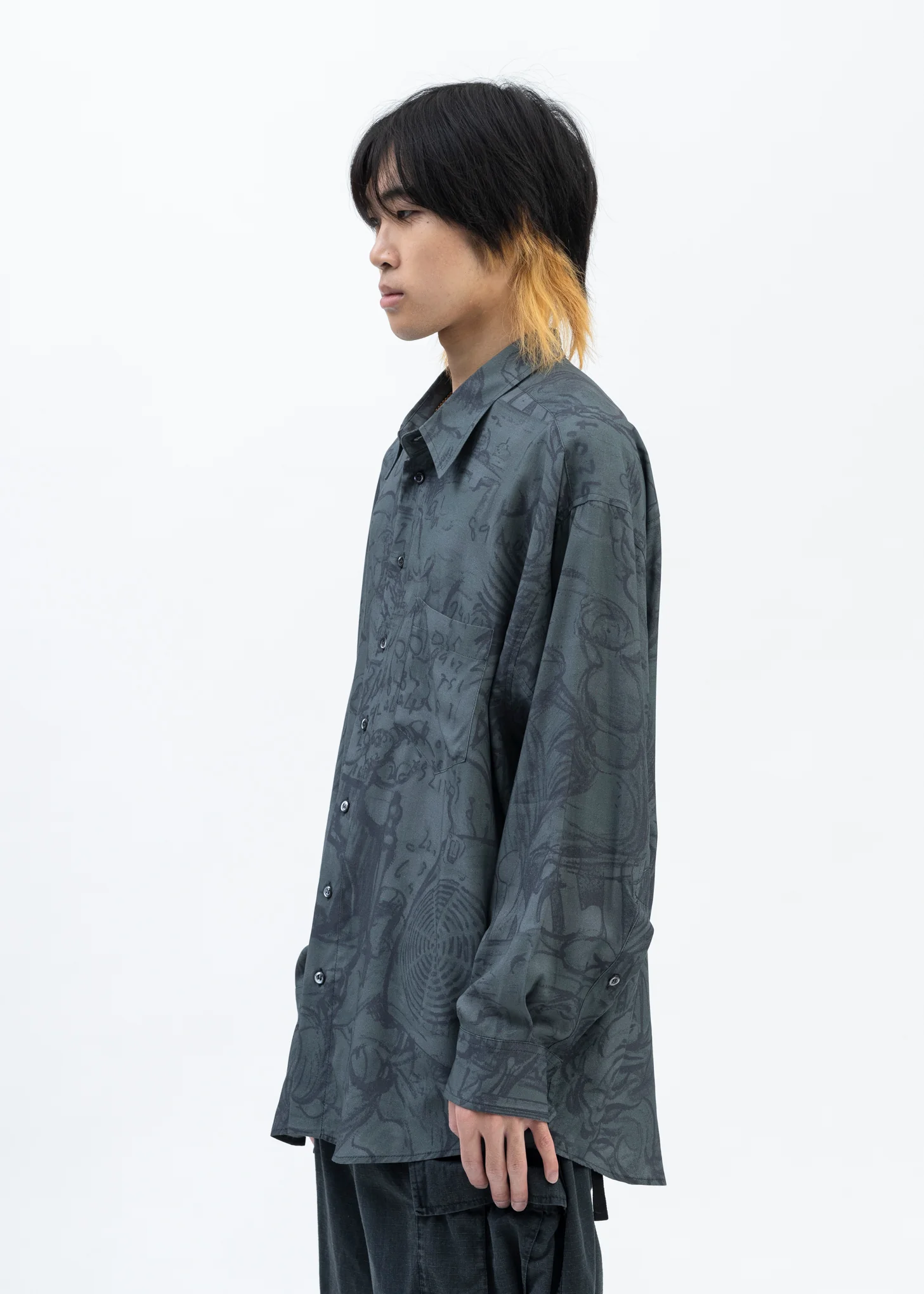 DREAMY BLACK ALDA'S TWISTED SHIRT - Image 4