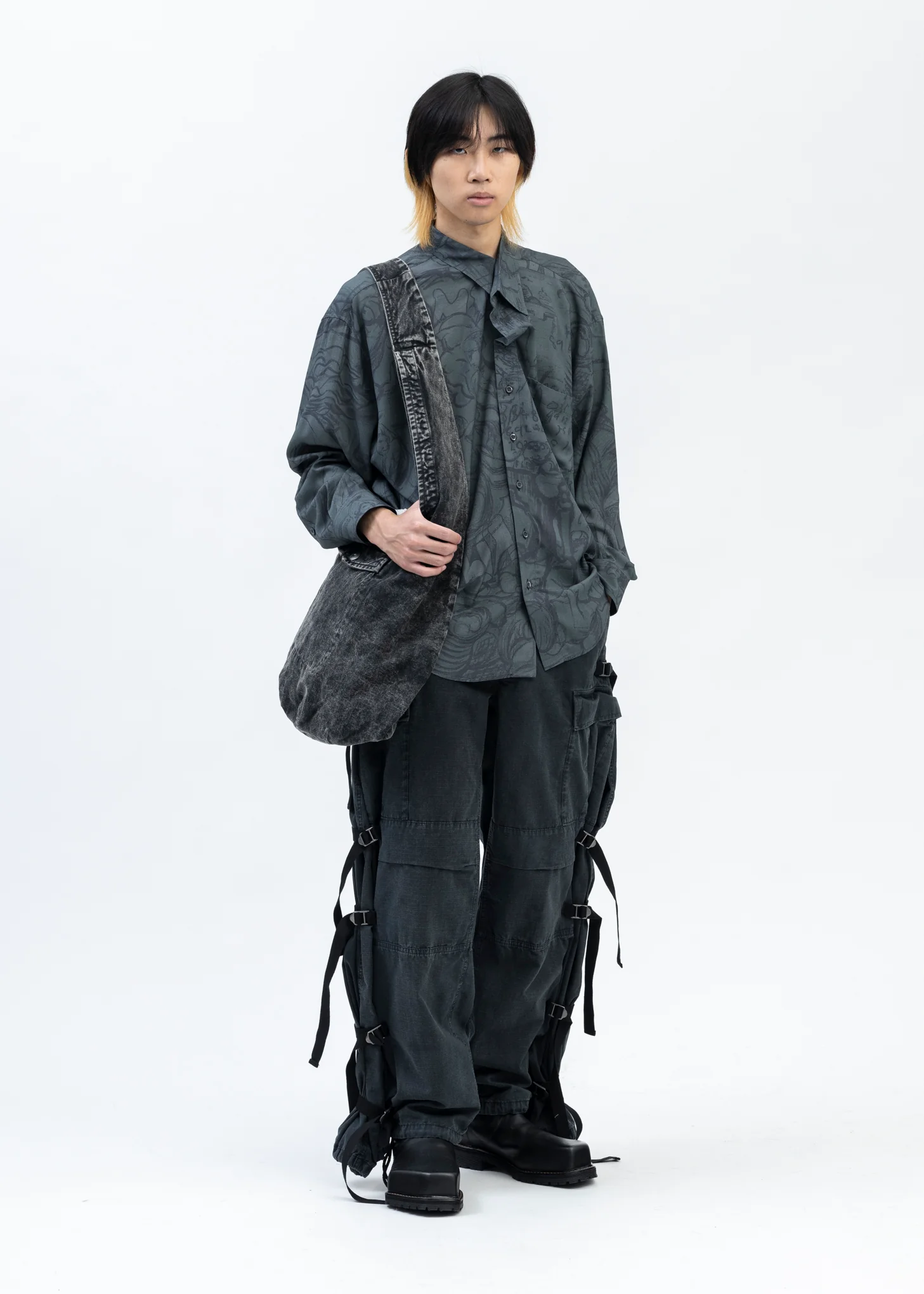 DREAMY BLACK ALDA'S TWISTED SHIRT - Image 9