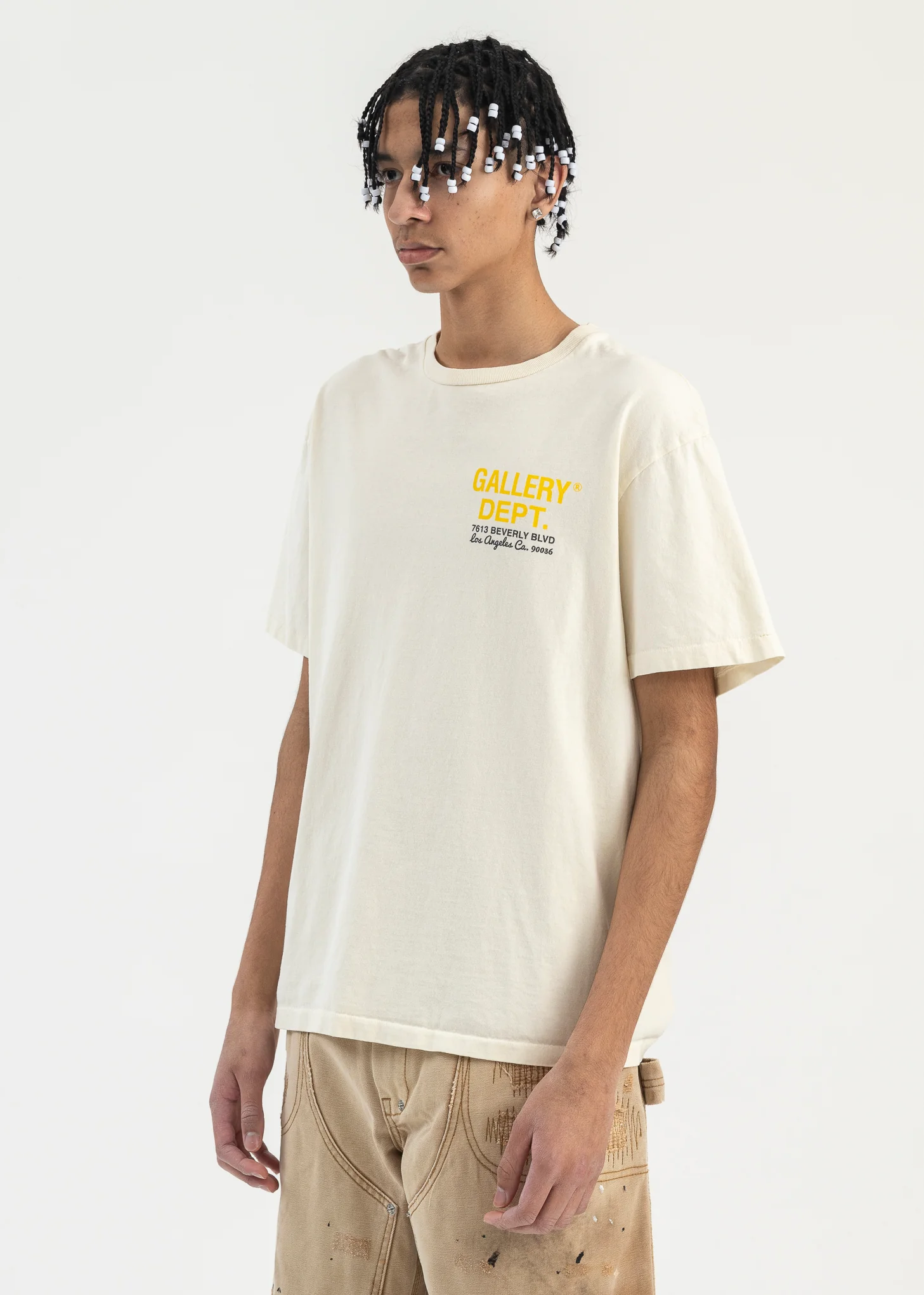 Gallery Dept Cream Drive Thru Tee - Image 3