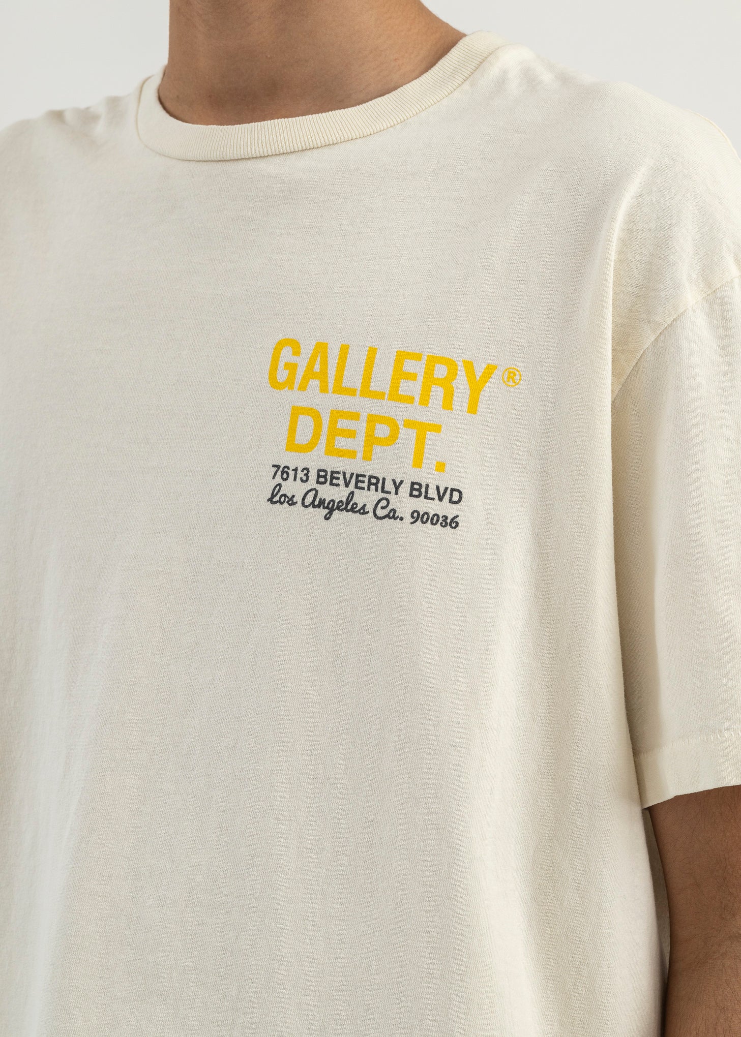 Gallery Dept Cream Drive Thru Tee - Image 4