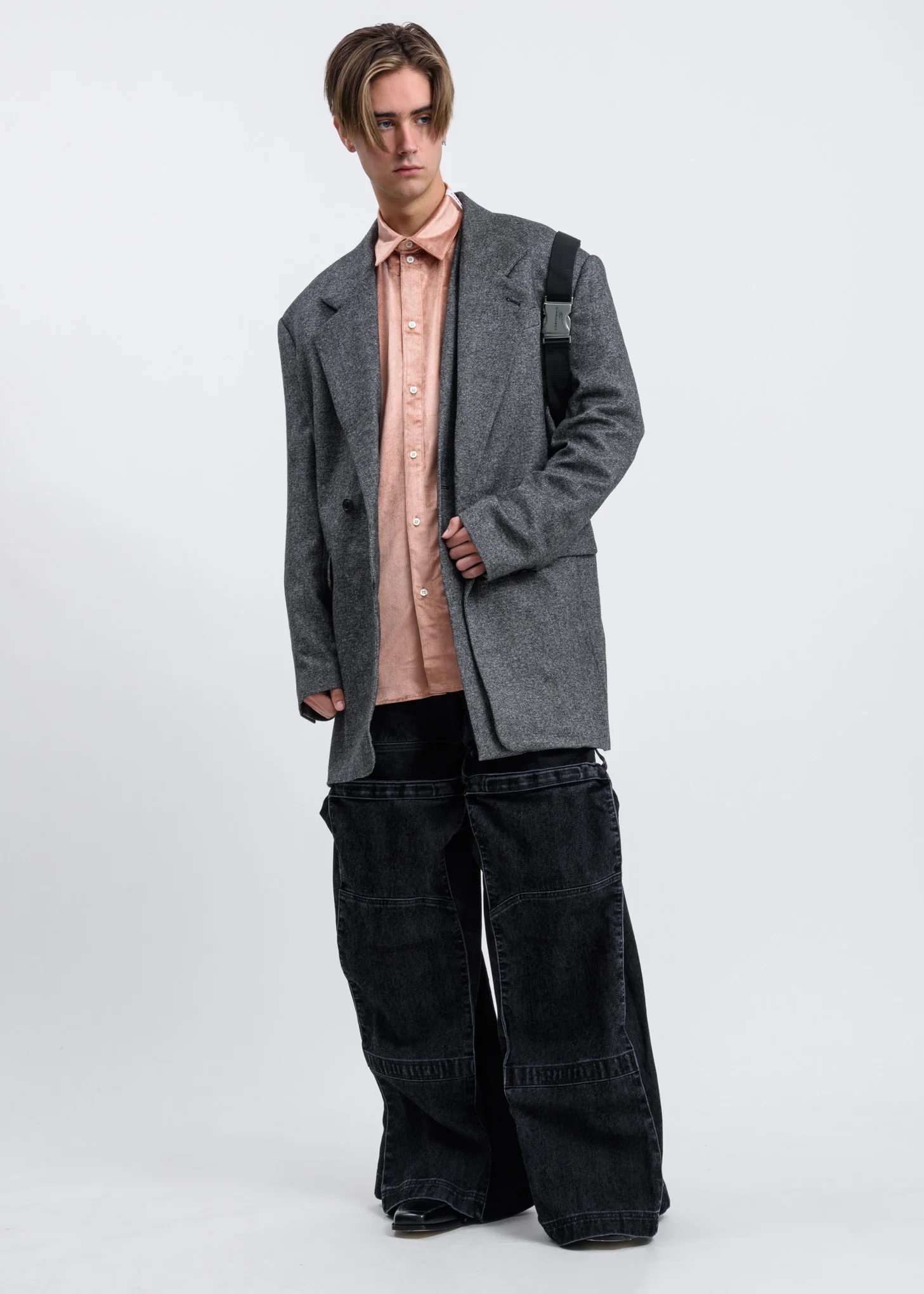 Dusty Pink Y/Tag Classic Shirt - Image 4