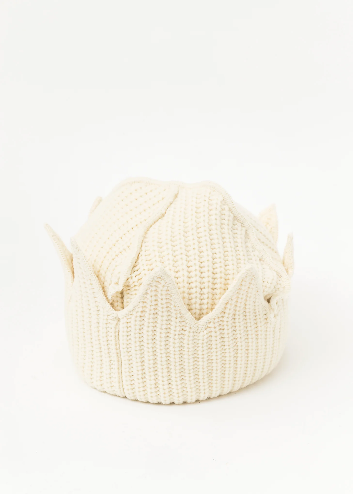 ECRU CROWN BEANIE - Image 3