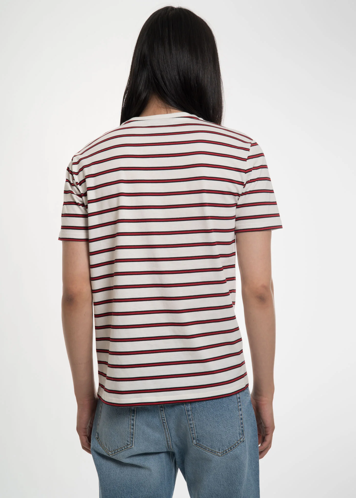 Ecru Striped Toni T-Shirt - Image 3