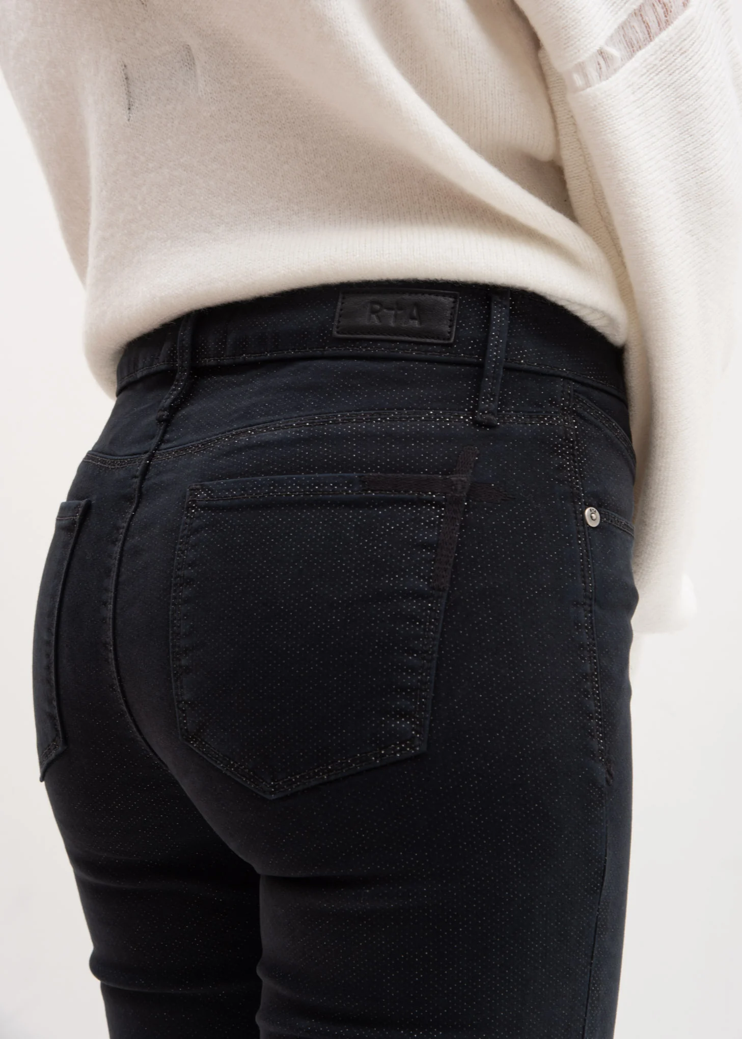 Faded Skyline Prince Crop Skinny Jeans - Image 2