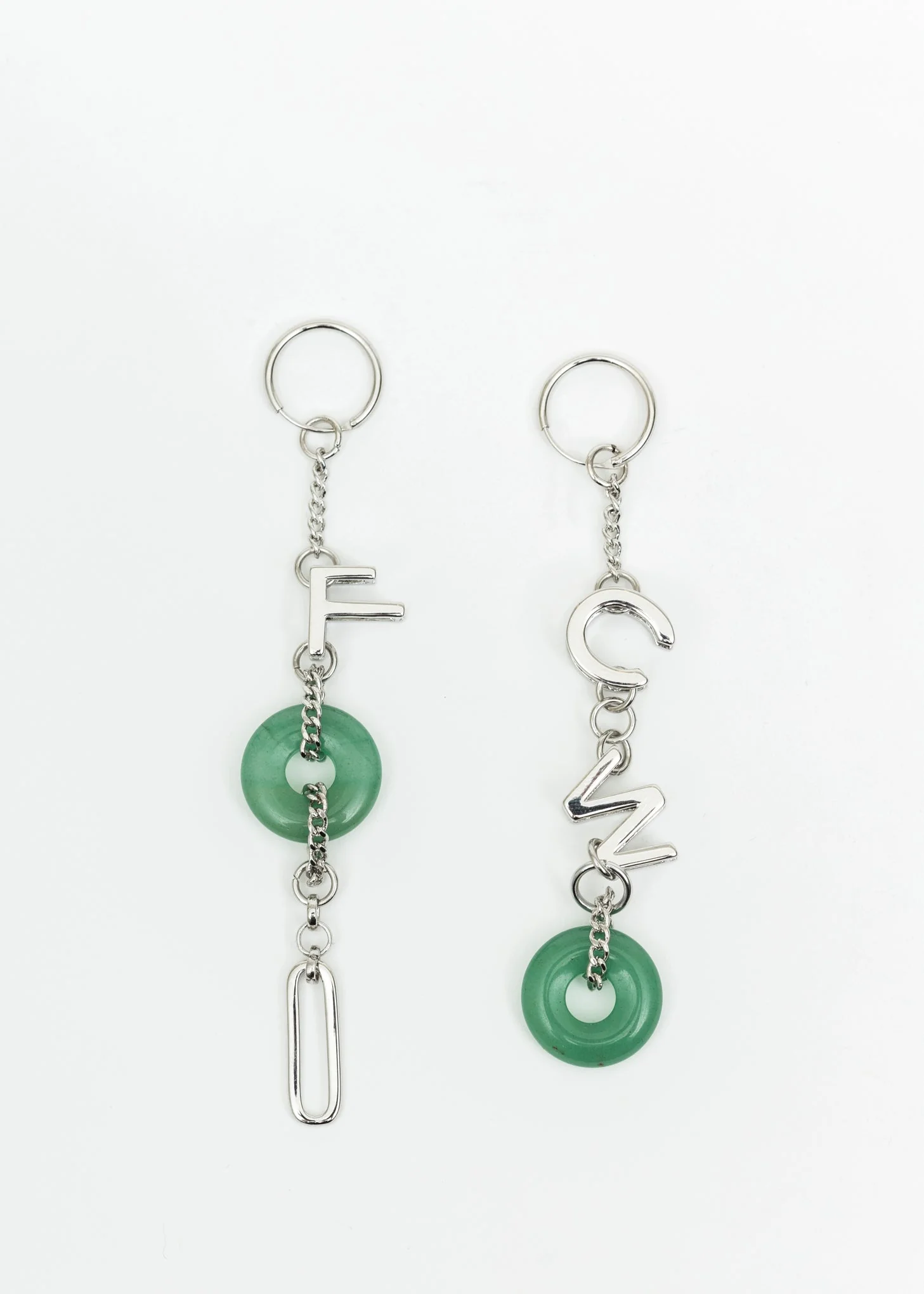 FCW JADE STONE EARRING