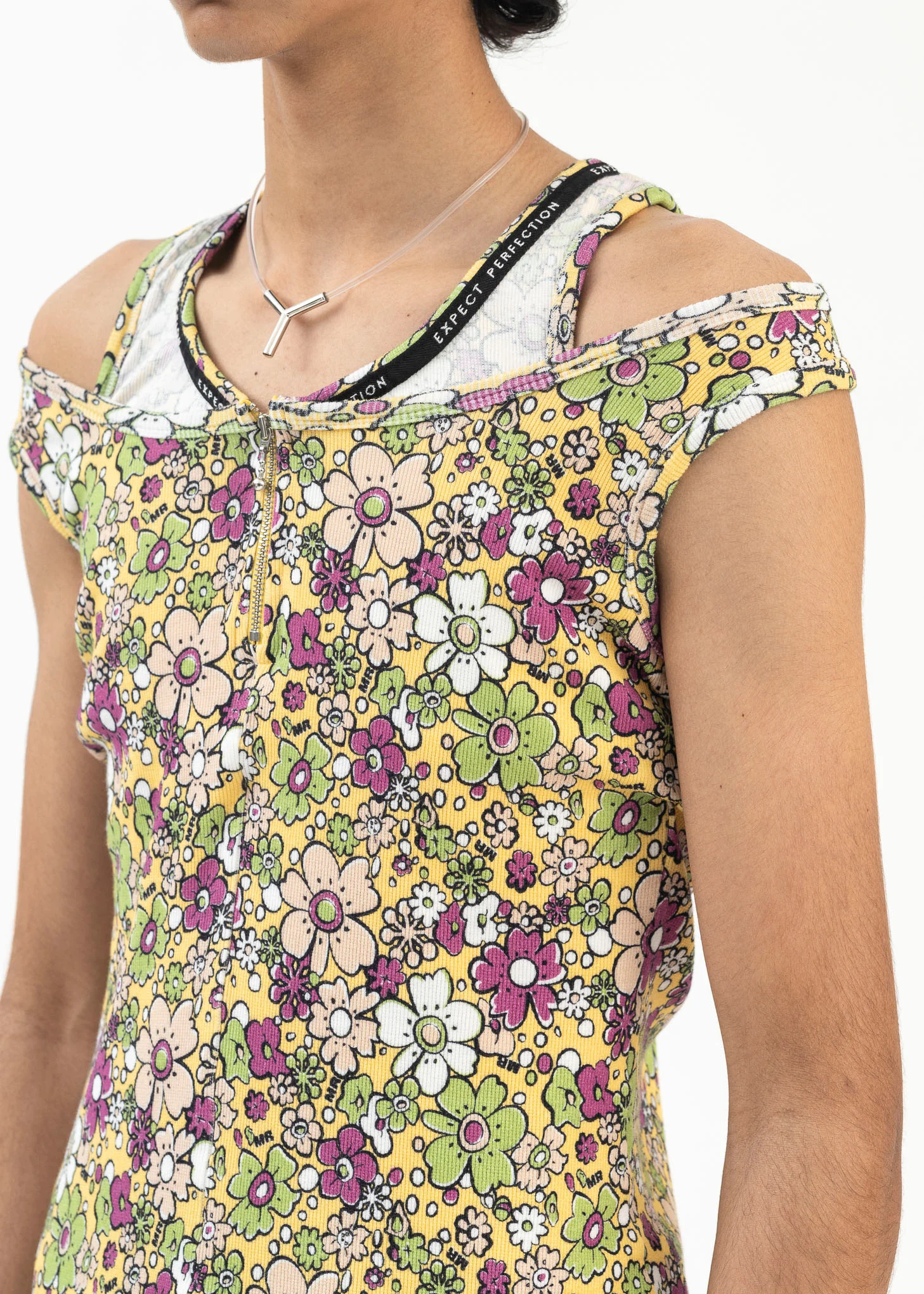 FESTIVAL FLORAL FOLDED TOP - Image 2