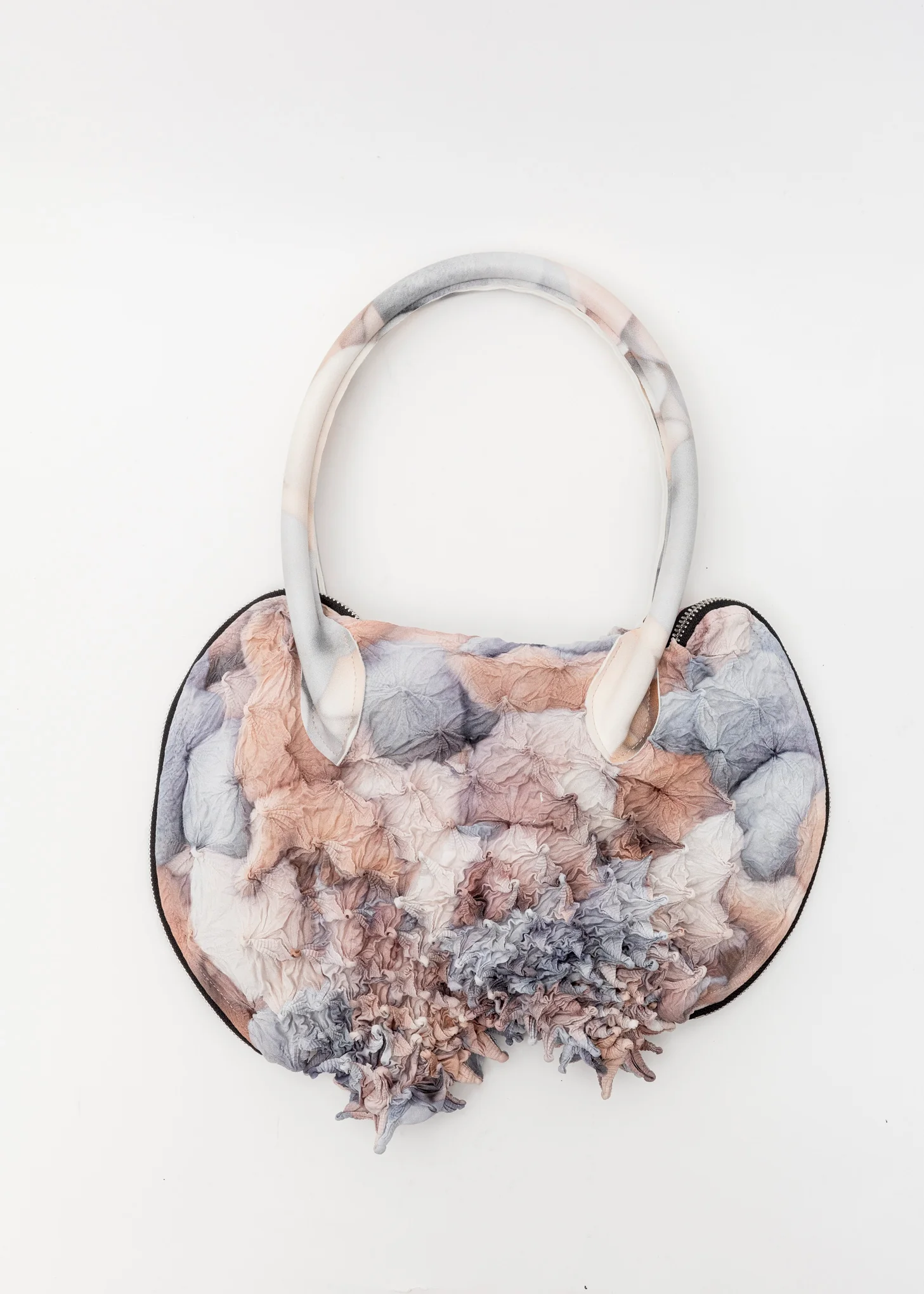 FLOCKY DOLL PRINT SPIKY HAND BAG - Image 6
