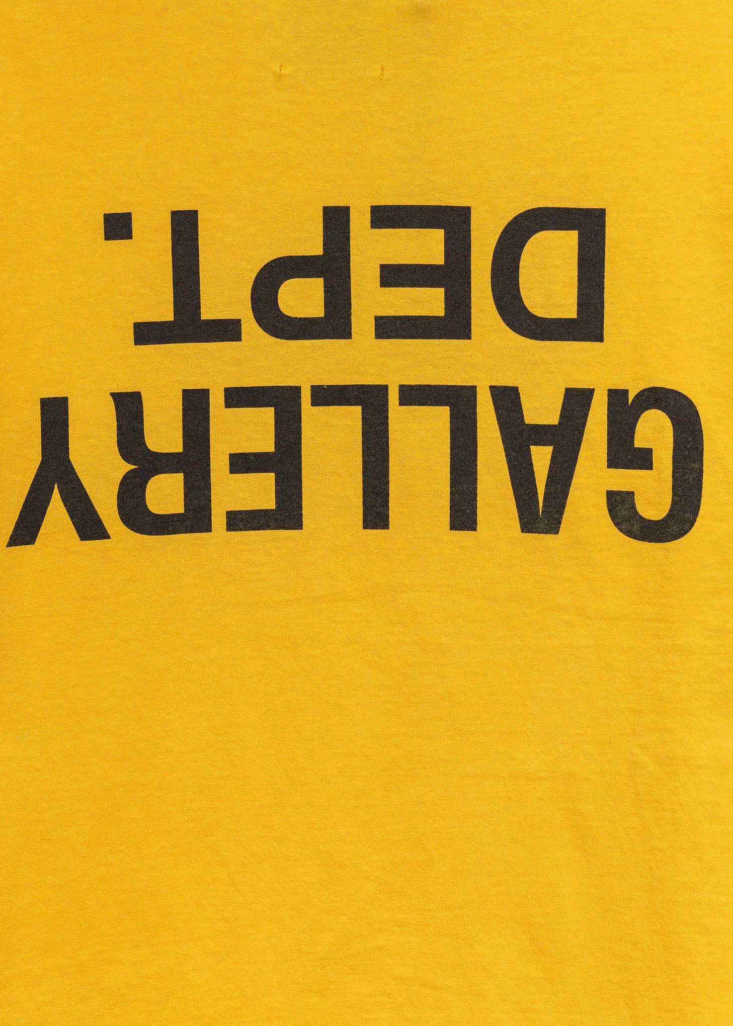 Gallery Dept Fucked Up Logo Yellow Tee - Image 4