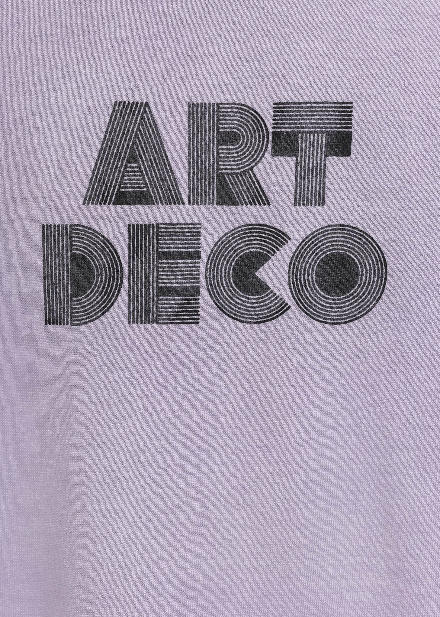 Gallery Dept Miami Art Deco Purple Tee - Image 3