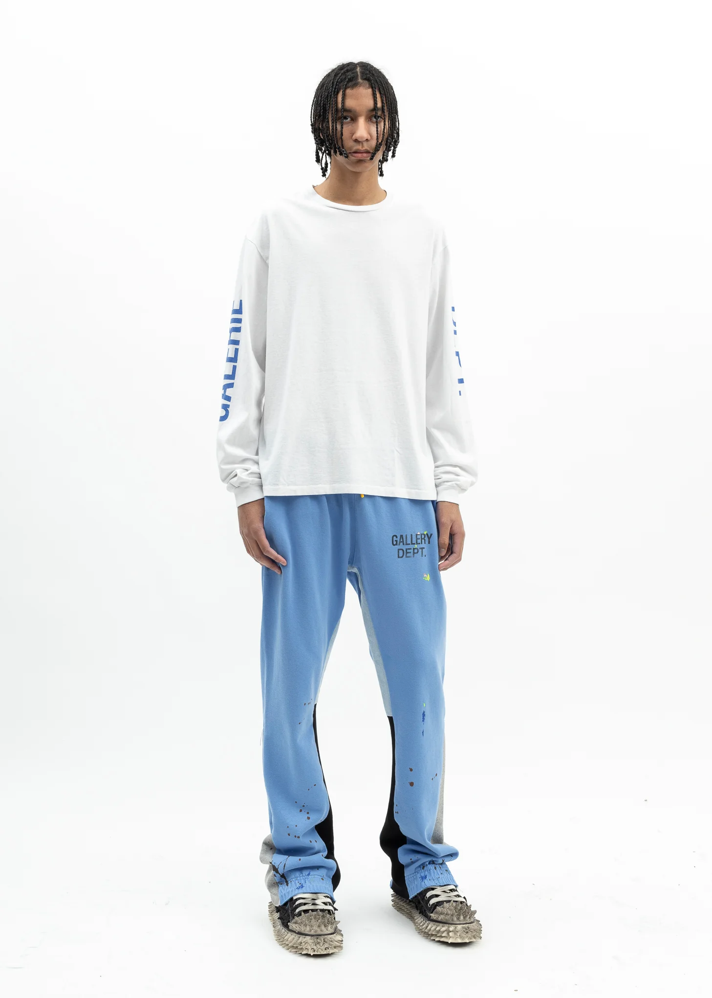 Gallery Dept White Royal LS Tee - Image 6