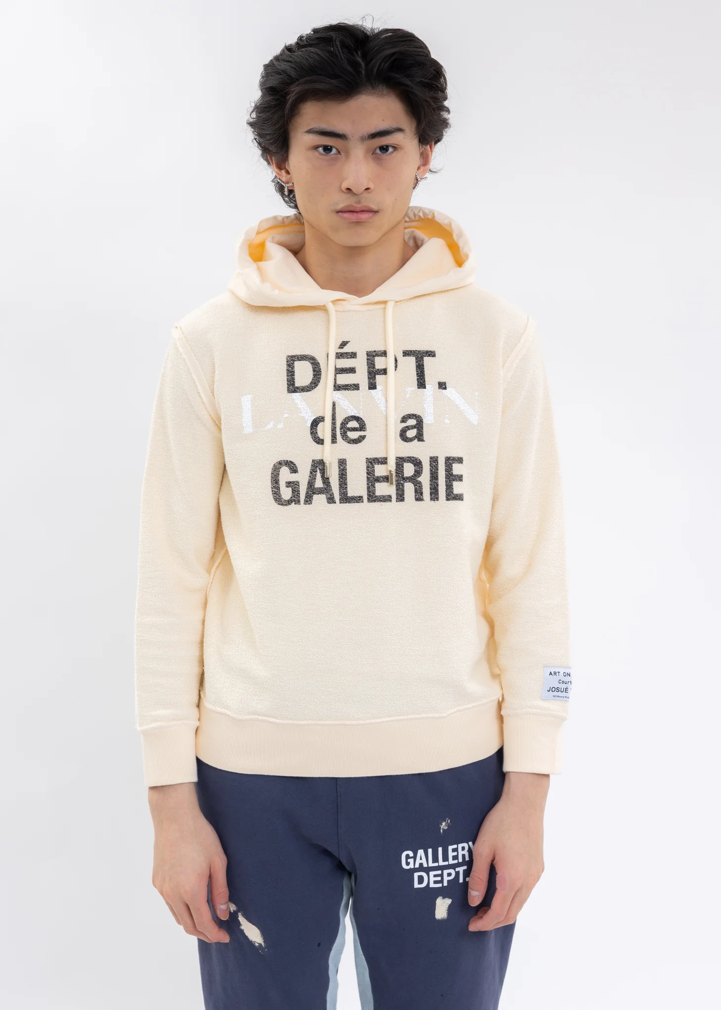 GALLERY DEPT. X LANVIN LOGO HOODIE
