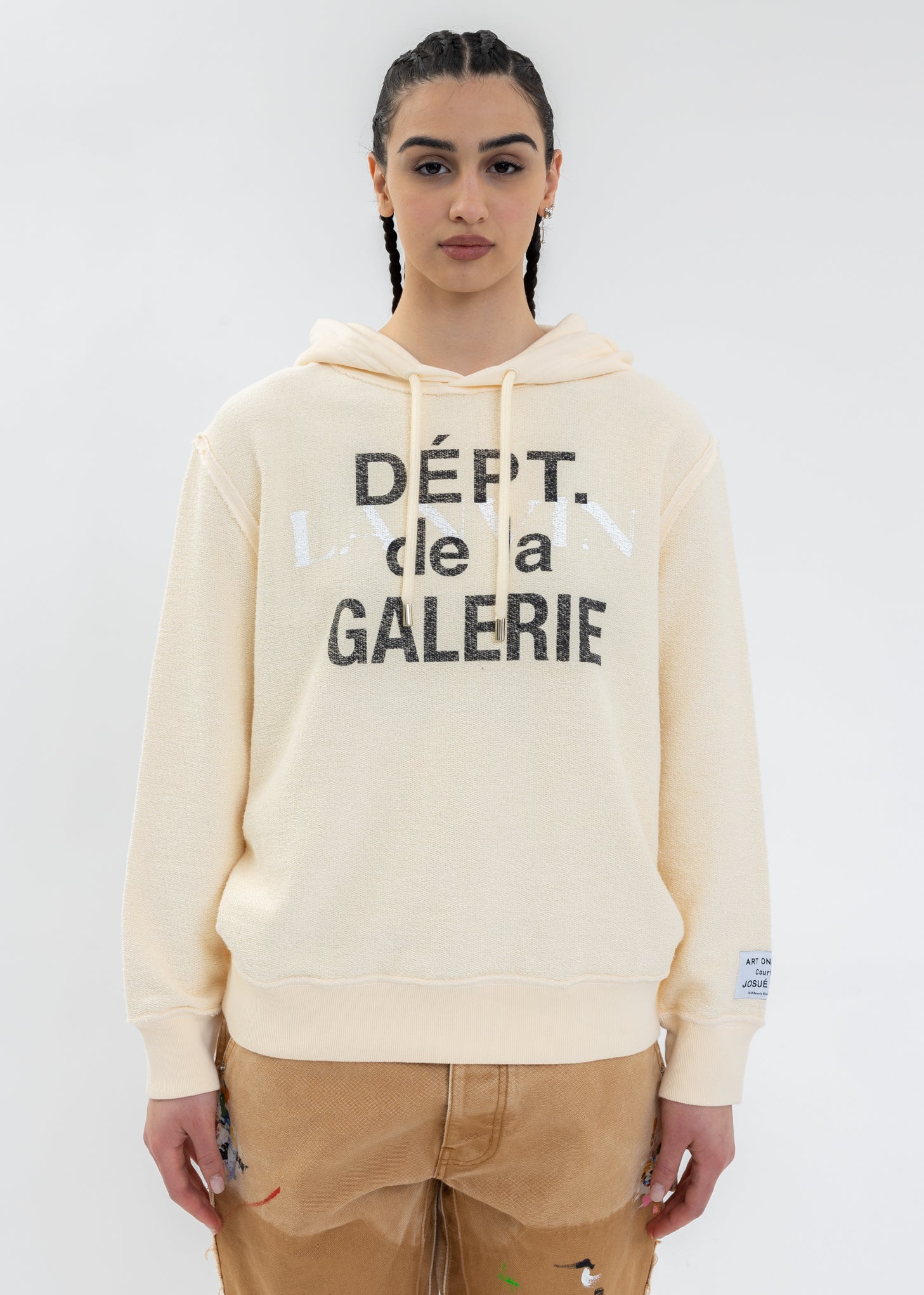 GALLERY DEPT. X LANVIN LOGO HOODIE