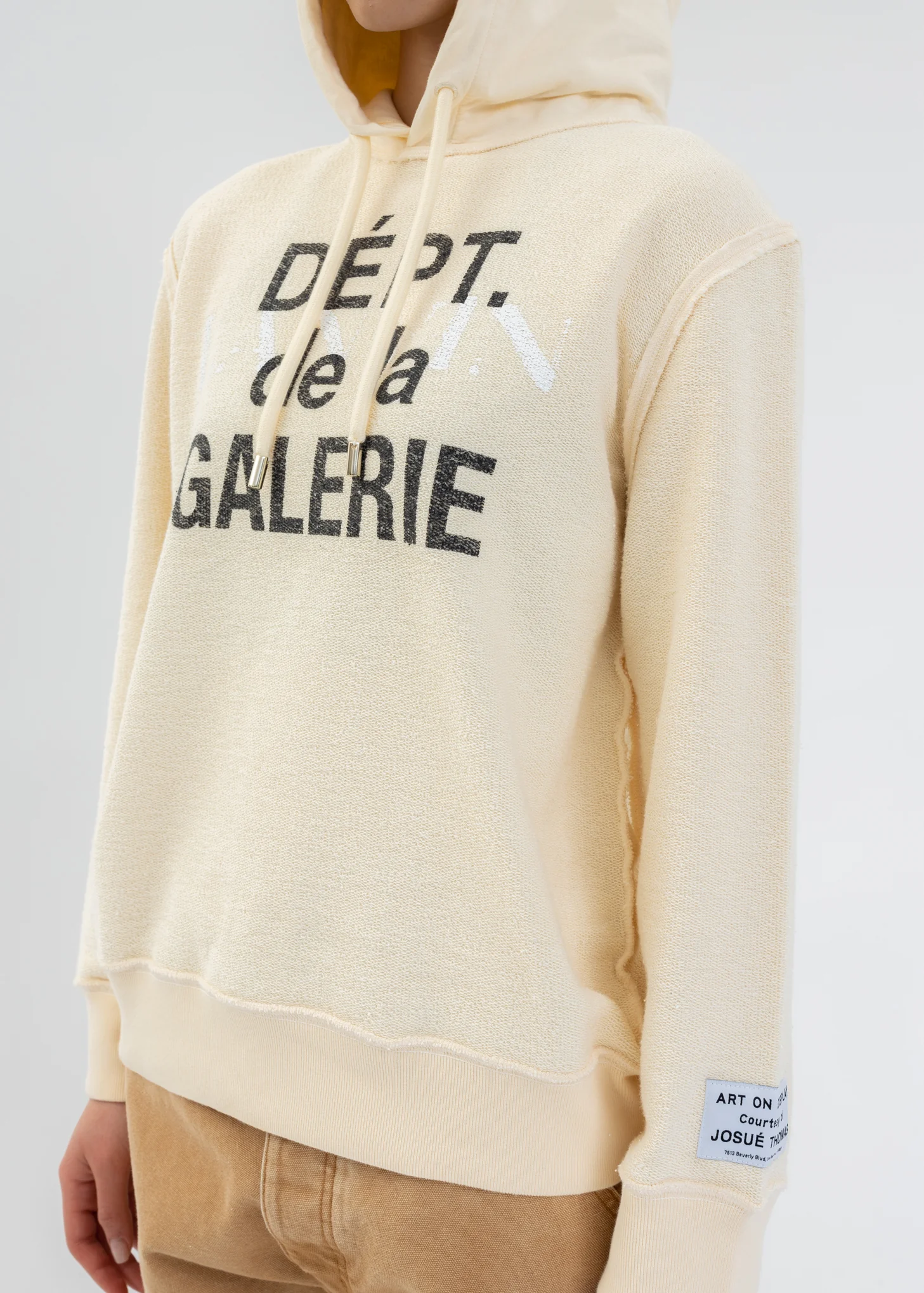 GALLERY DEPT. X LANVIN LOGO HOODIE - Image 5