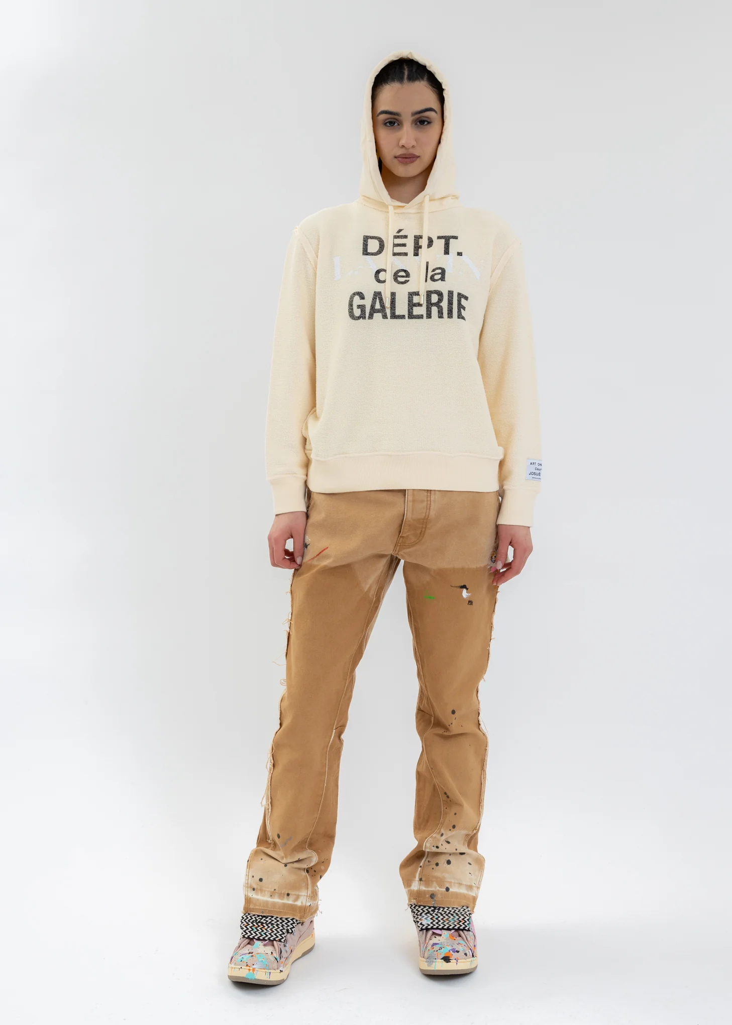 GALLERY DEPT. X LANVIN LOGO HOODIE - Image 6