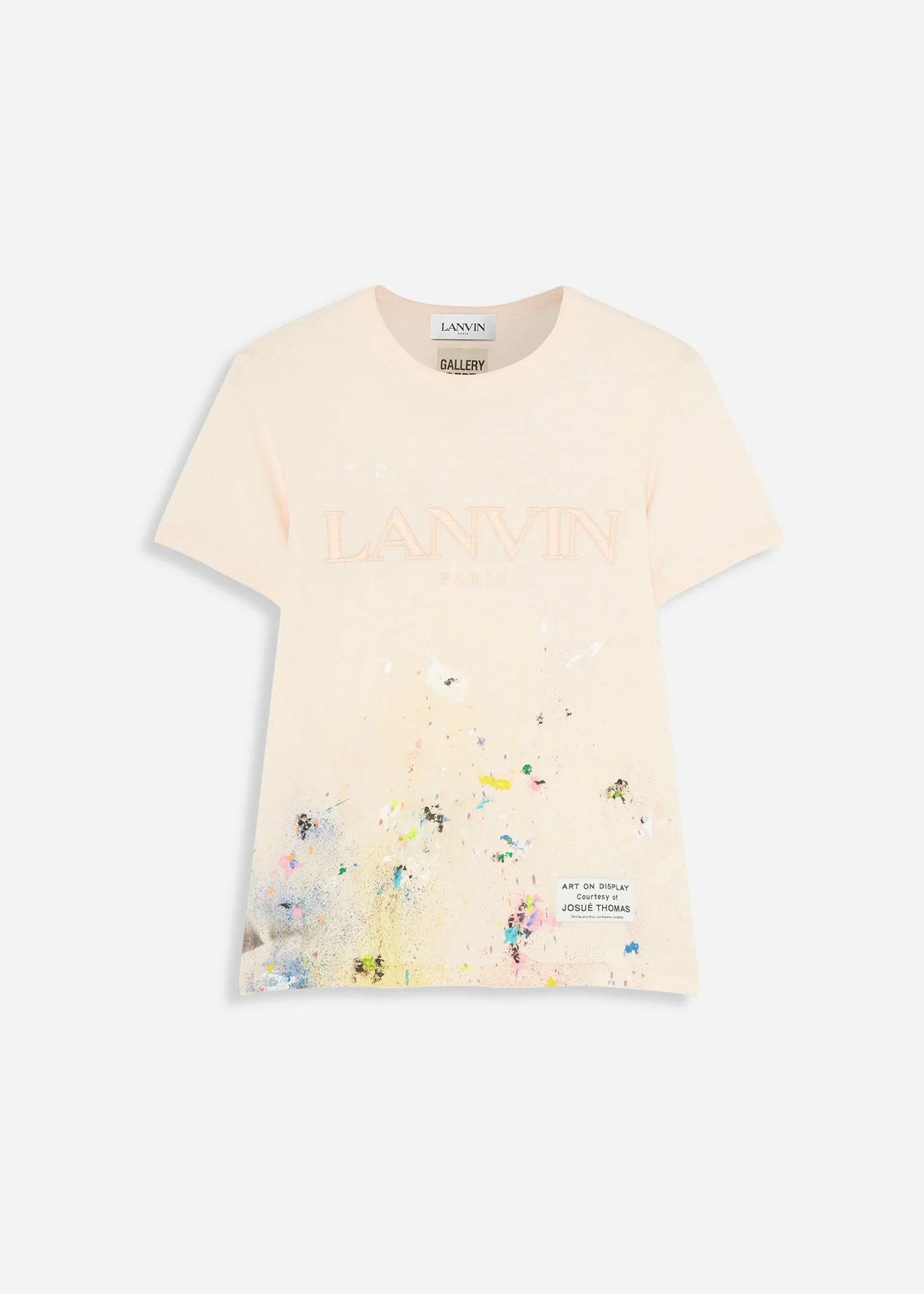 GALLERY DEPT. X LANVIN PARIS EMBROIDERED T-SHIRT - Image 7