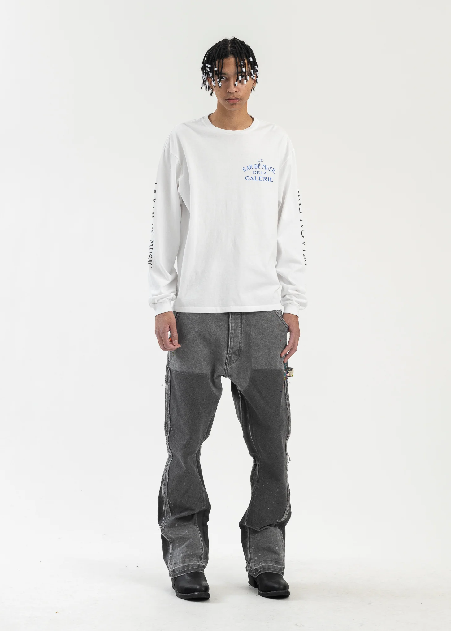 GD Charcoal Grey Painted LA Flare Carpenters - Image 6