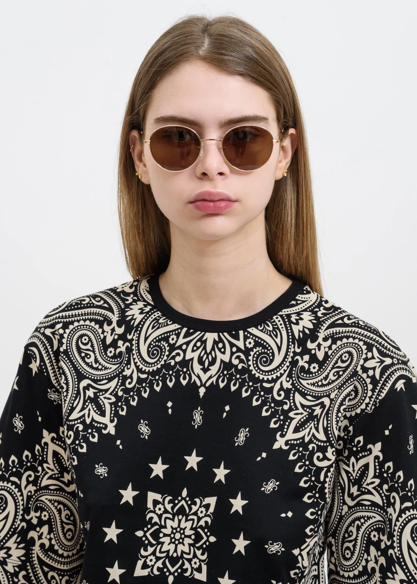 Gold and Cola Ozzy Sunglasses - Image 5
