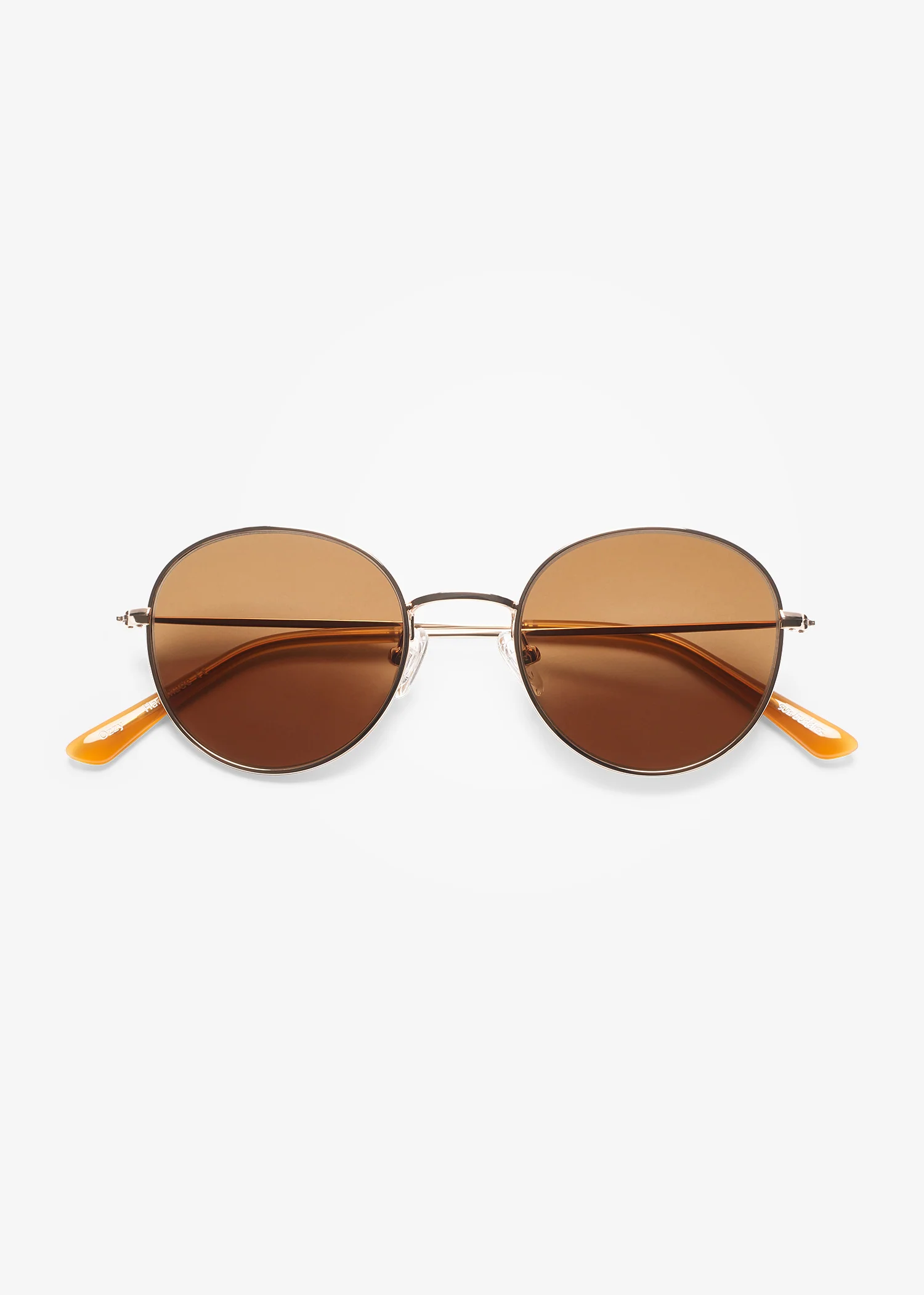 Gold and Cola Ozzy Sunglasses
