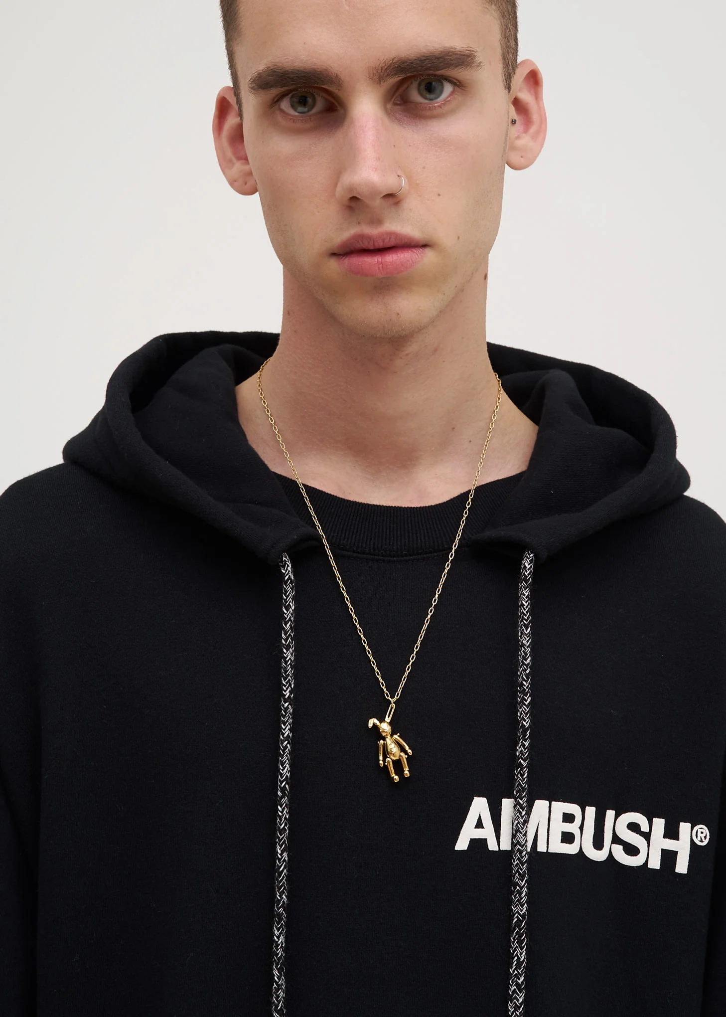 Gold Bunny Charm Necklace - Image 4