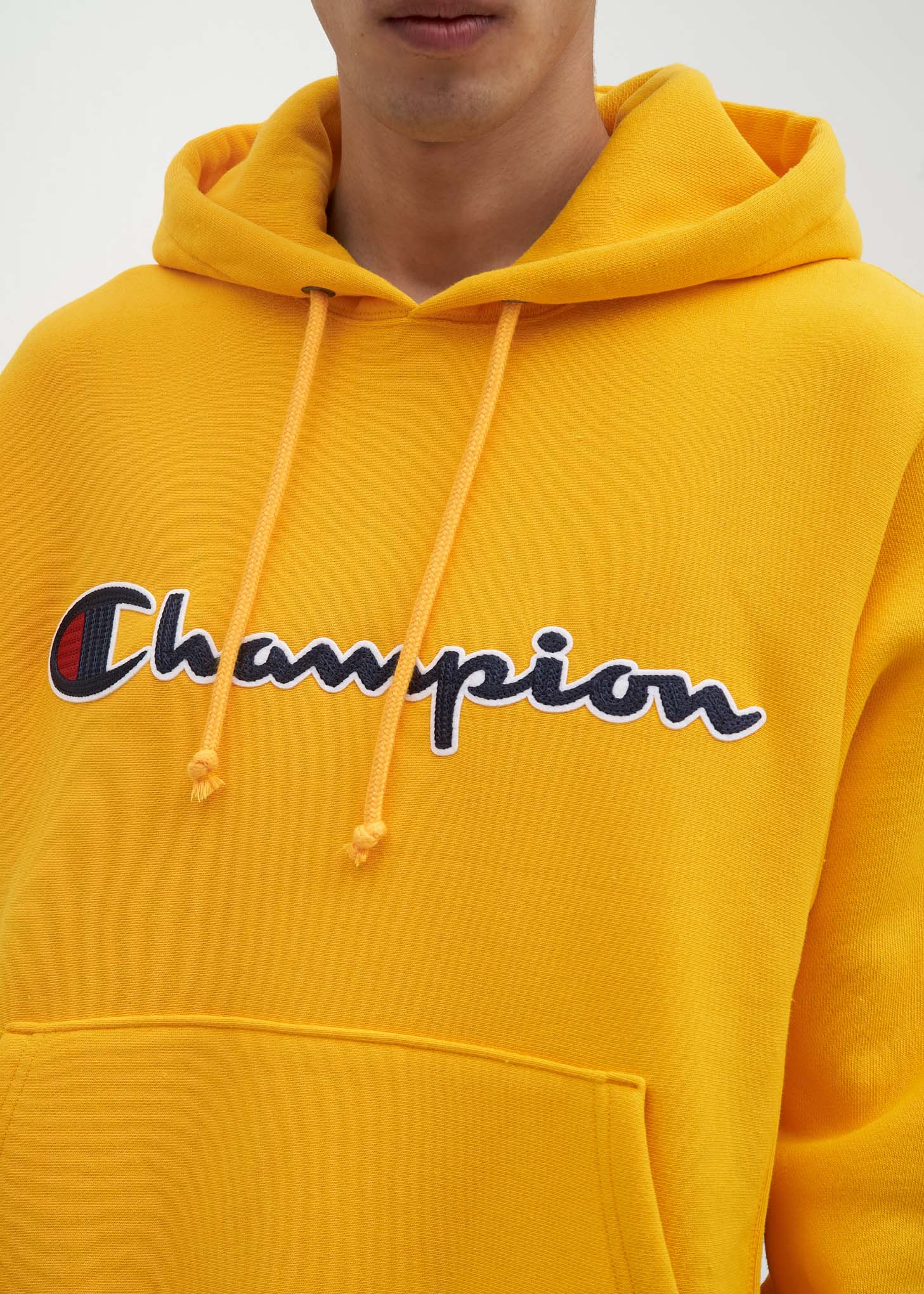 Gold Chainstitch Logo Hoodie - Image 4