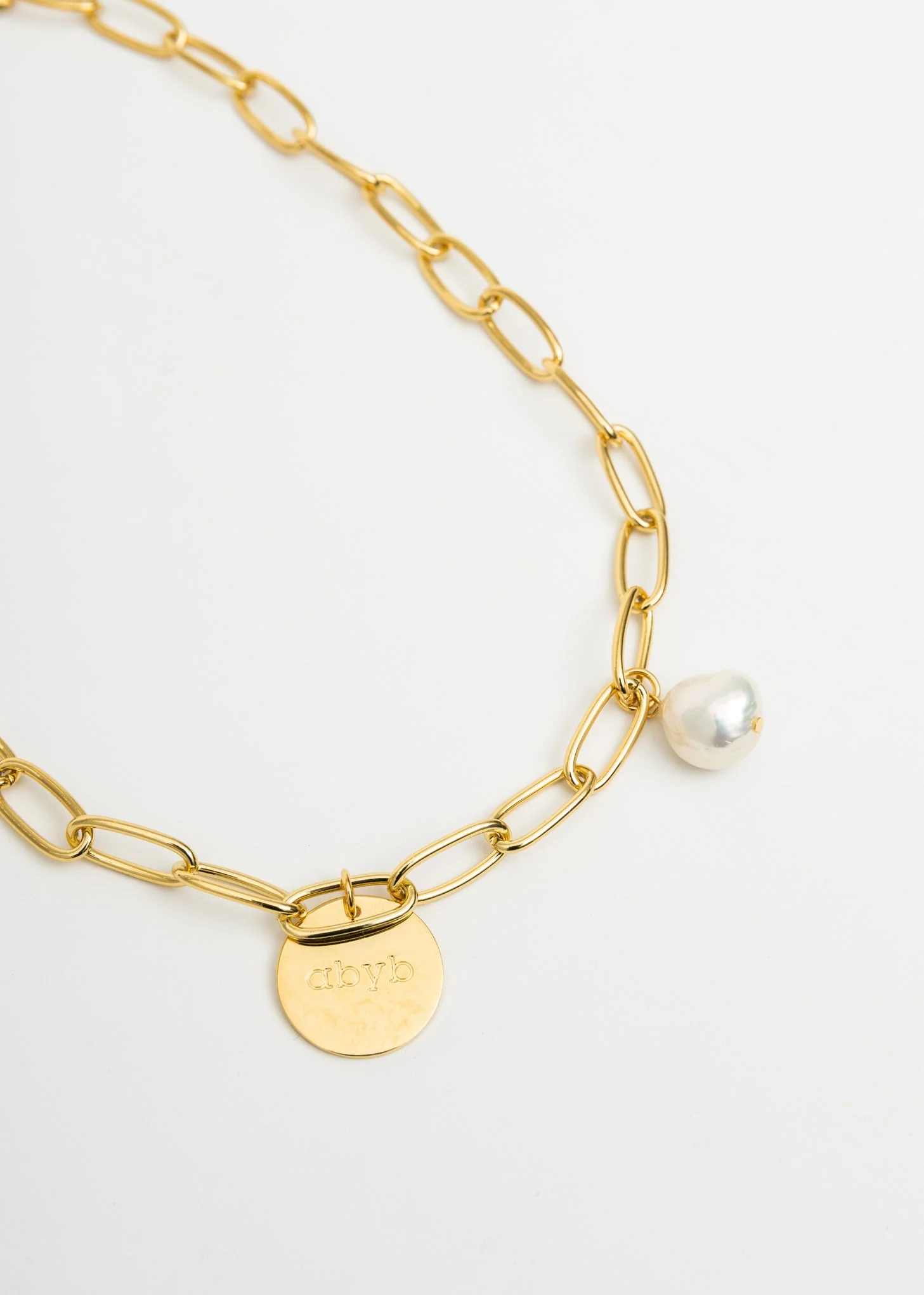Gold Coin and Pearl Necklace - Image 4