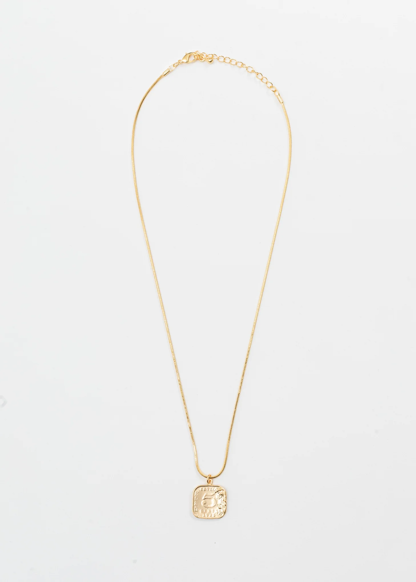 Gold Coin Necklace