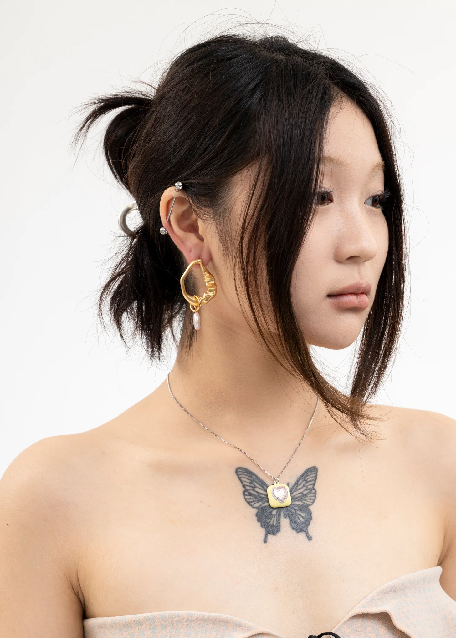 Gold DIAOKE 1 Earring - Single - Image 4