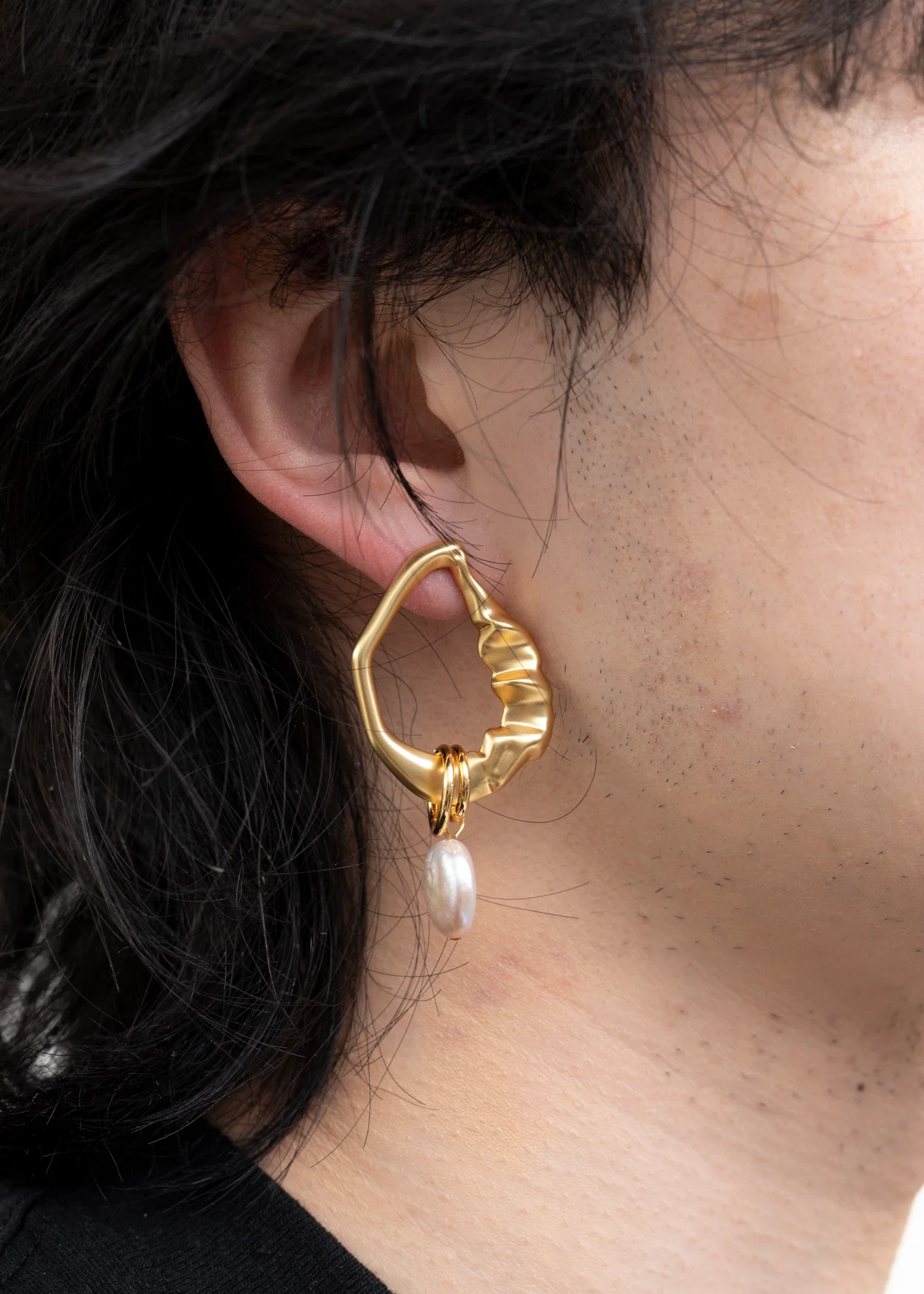 Gold DIAOKE 1 Earring - Single - Image 3