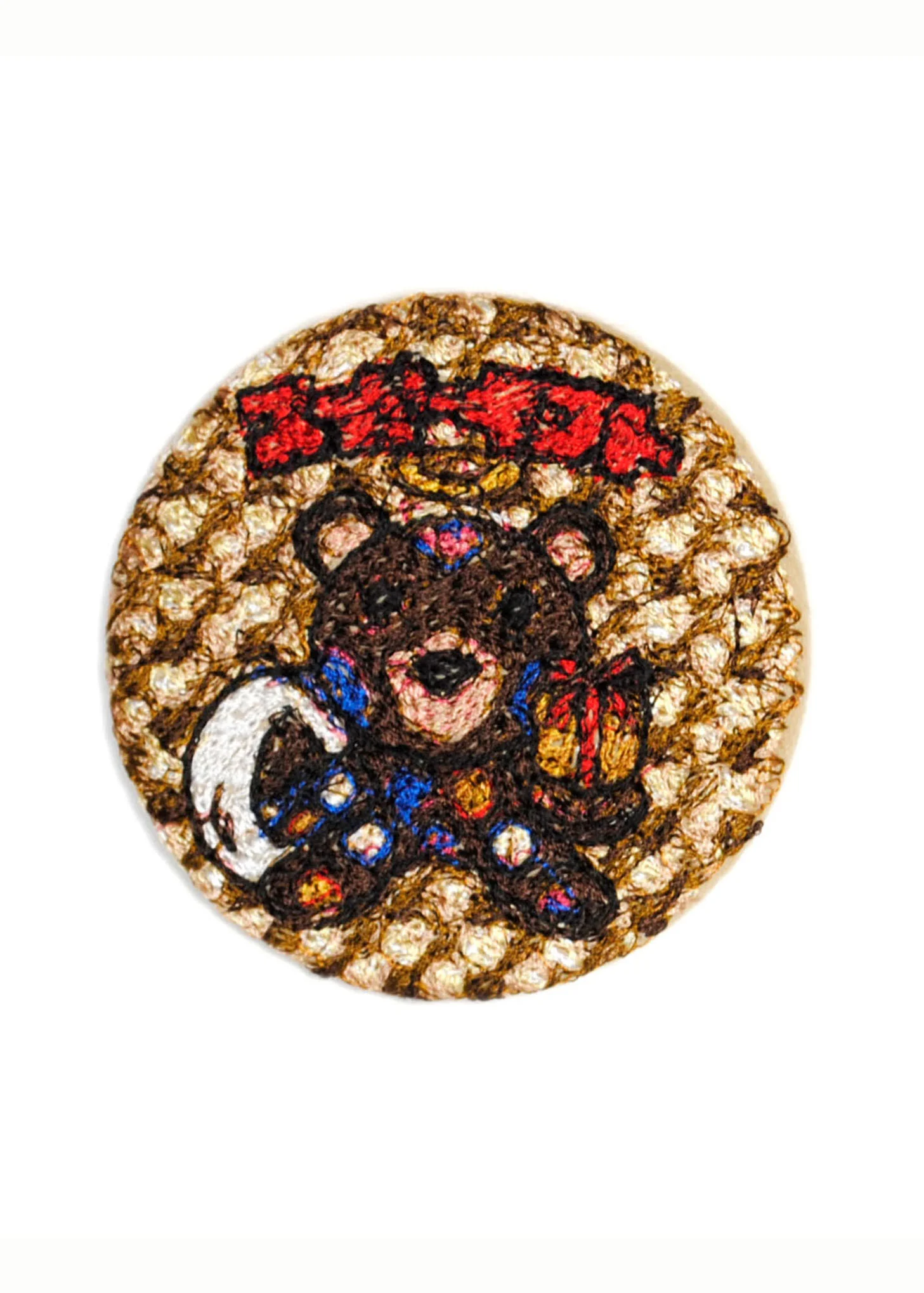 Gold Embroidery Badge