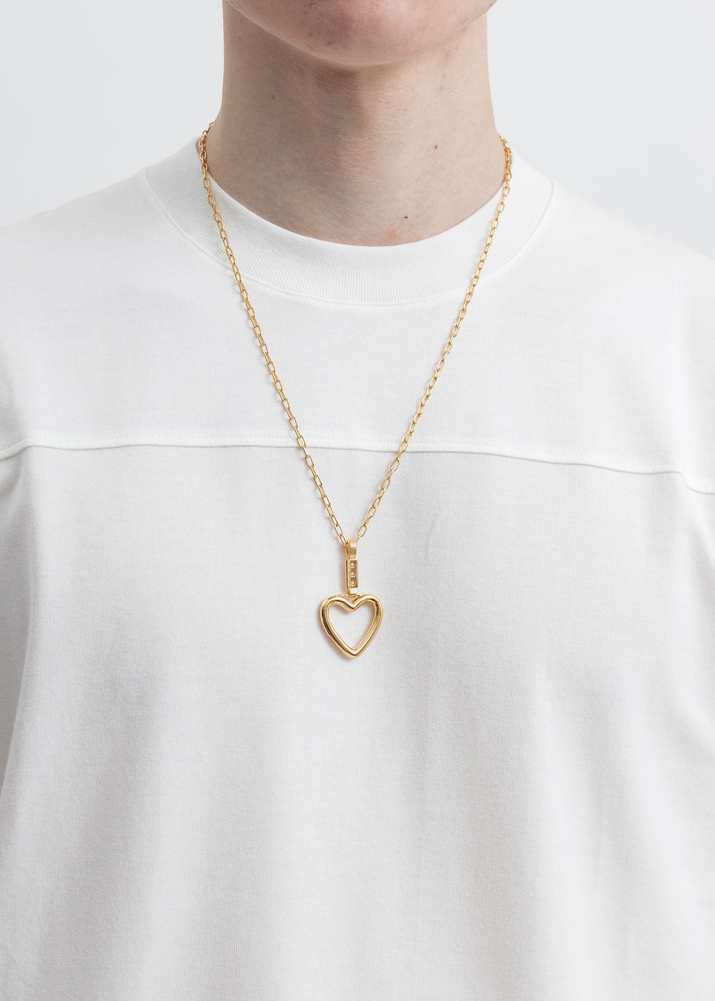 Gold Heart Necklace - Image 2