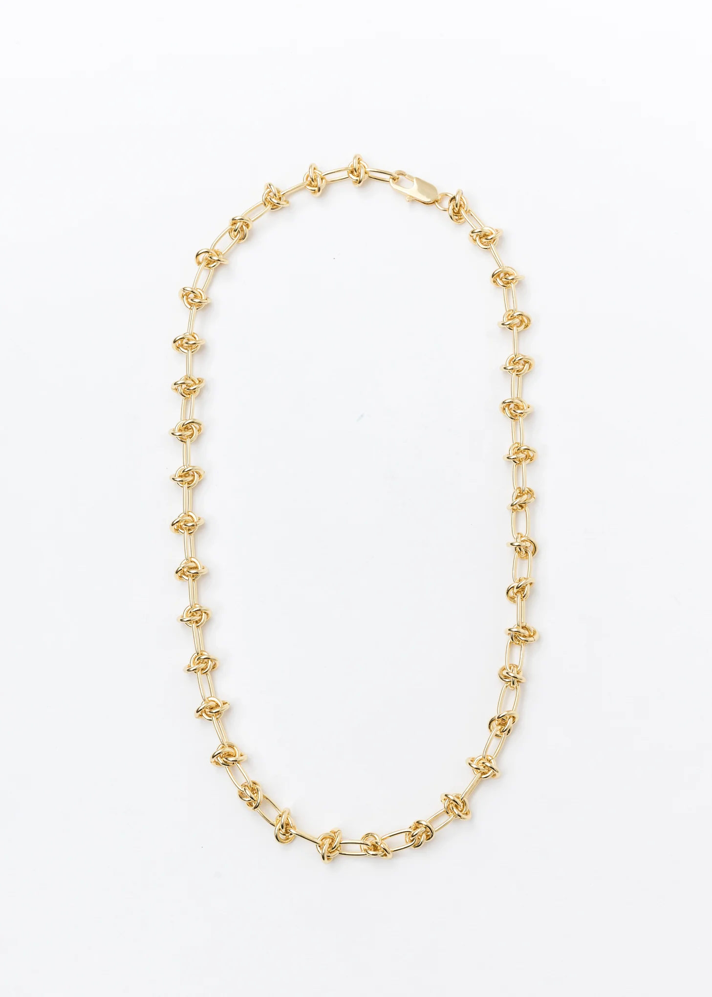 Gold Lace Chain Necklace