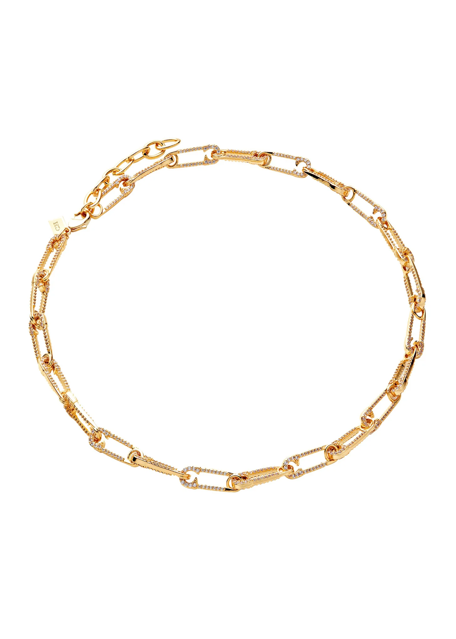 Gold Locked Necklace