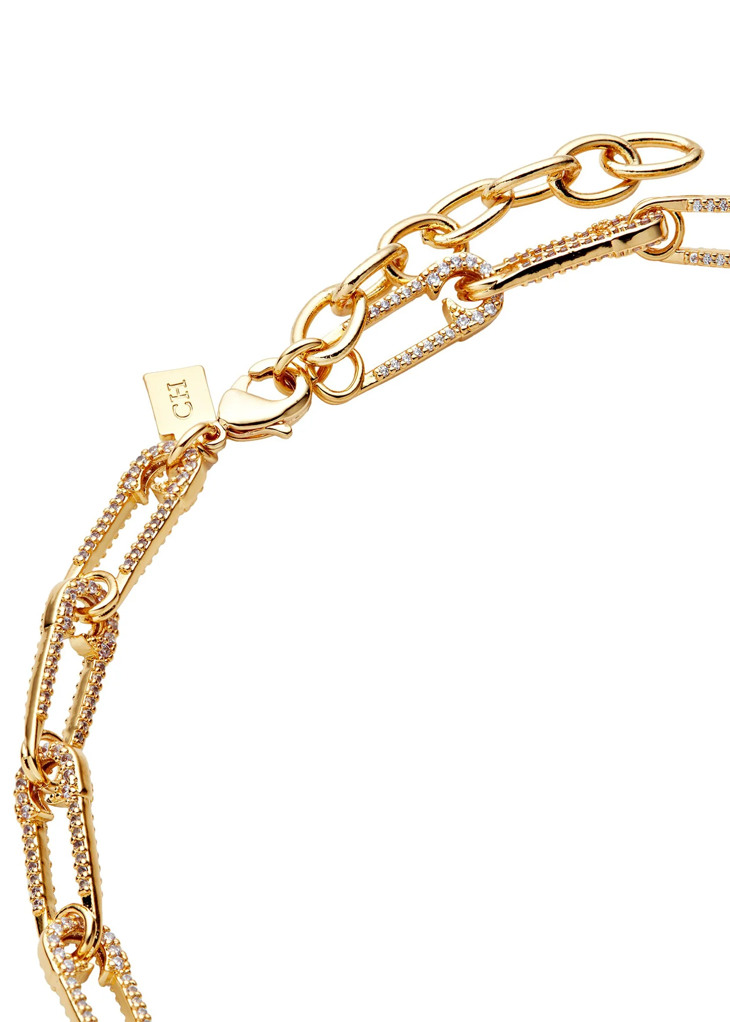 Gold Locked Necklace - Image 2