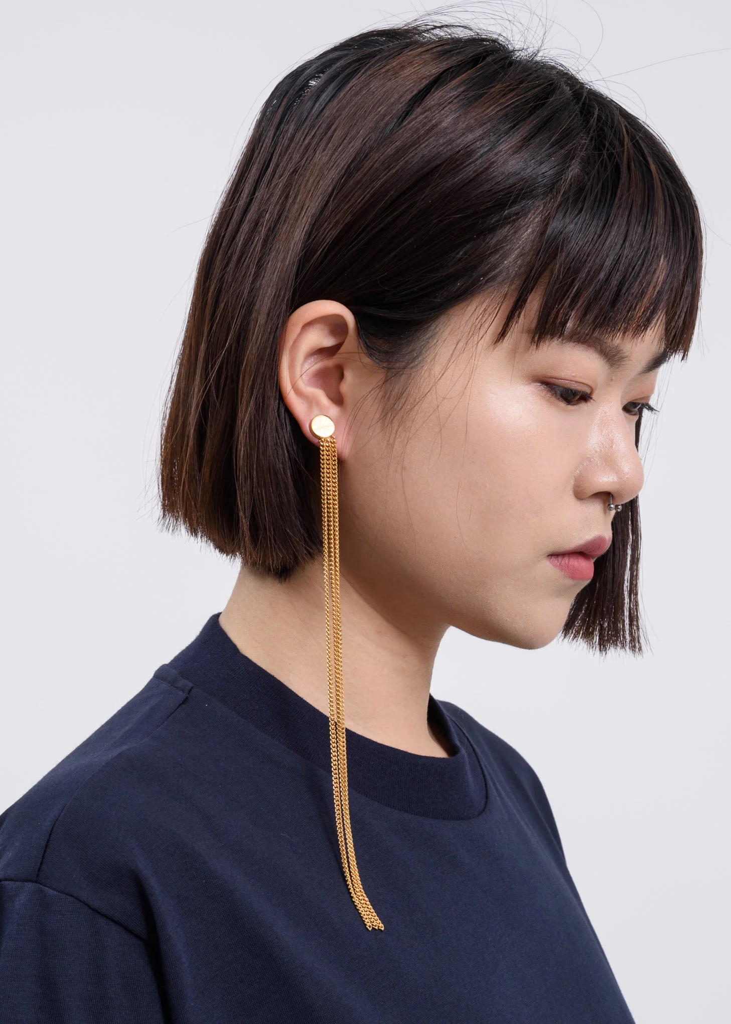 Gold Magnet Earring - Image 2