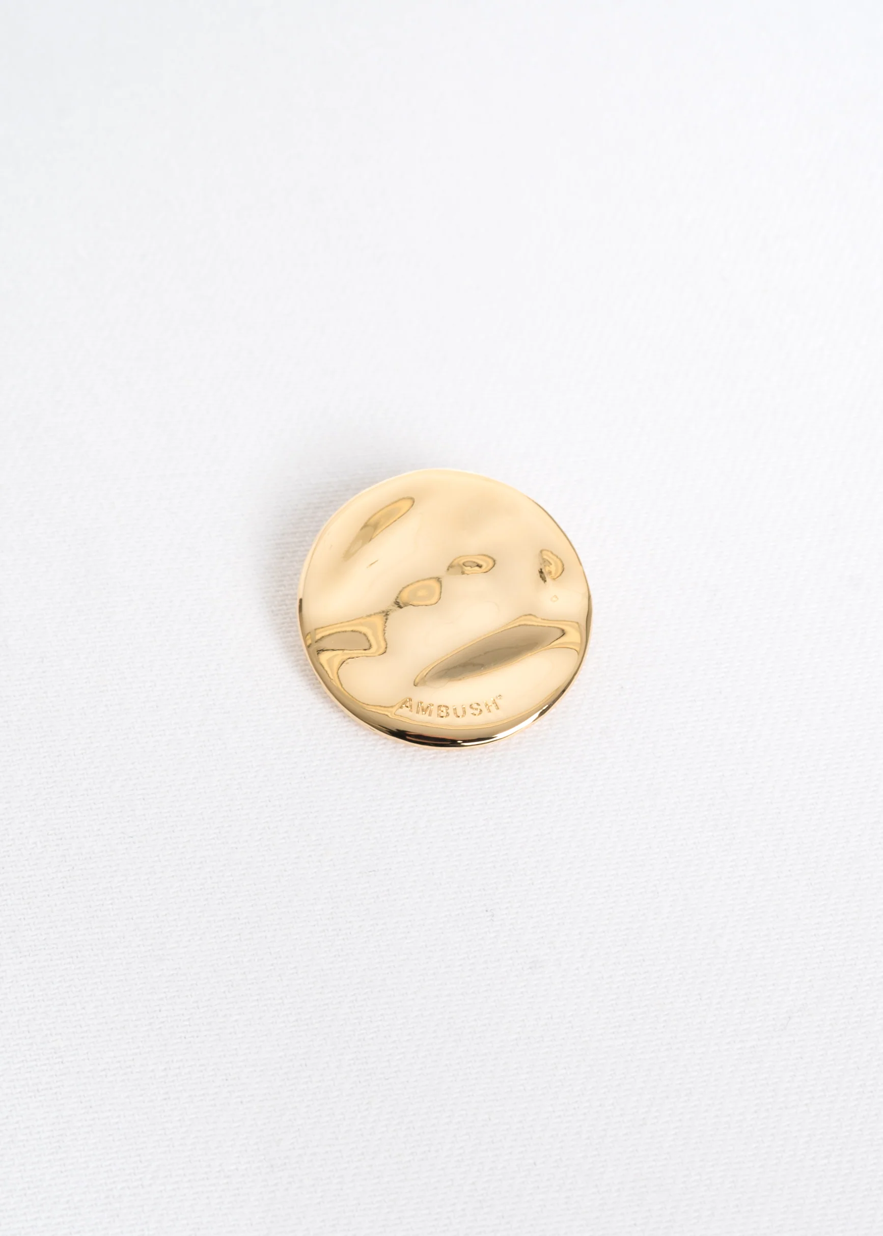 Gold Medium Generic Pin Badge