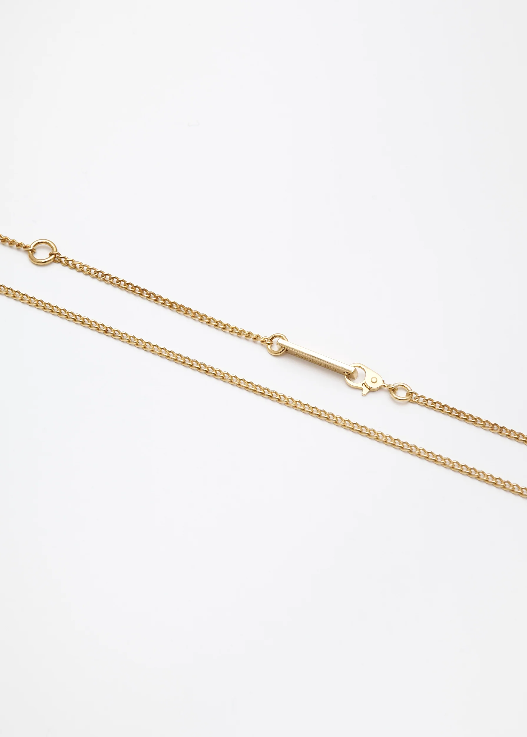 Gold Pill Charm Necklace - Image 3