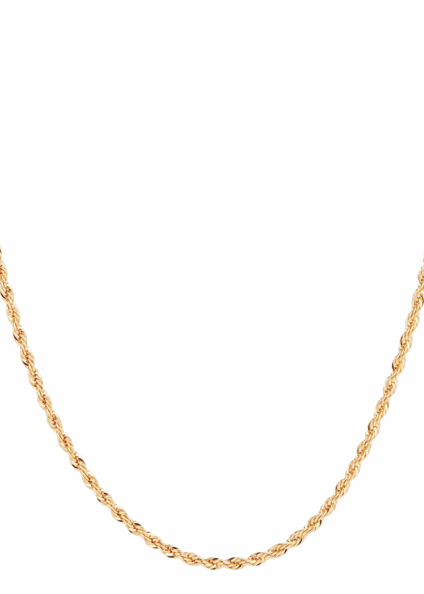 Gold Rope Chain 50cm - Image 4
