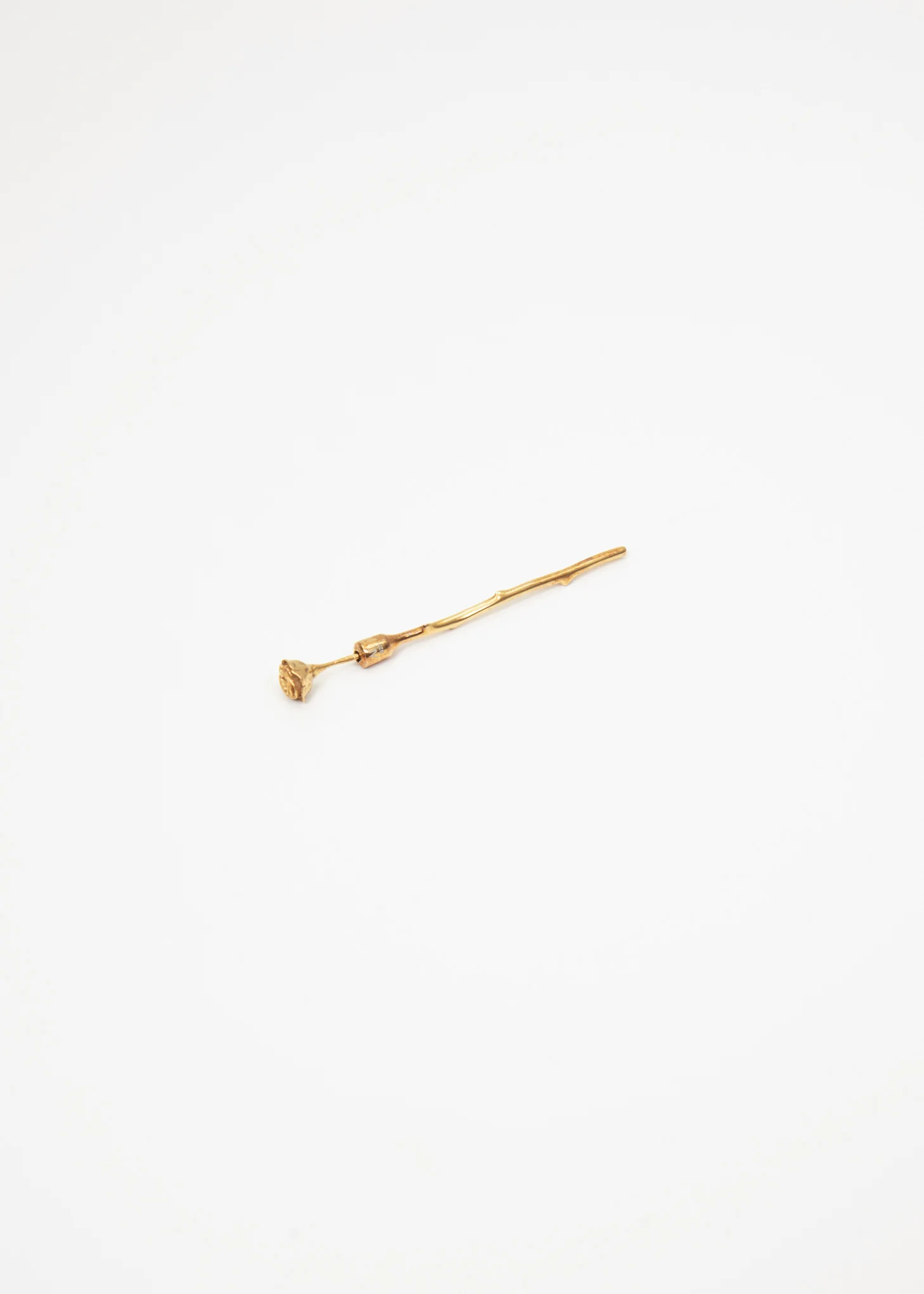Gold Rosetta Earring