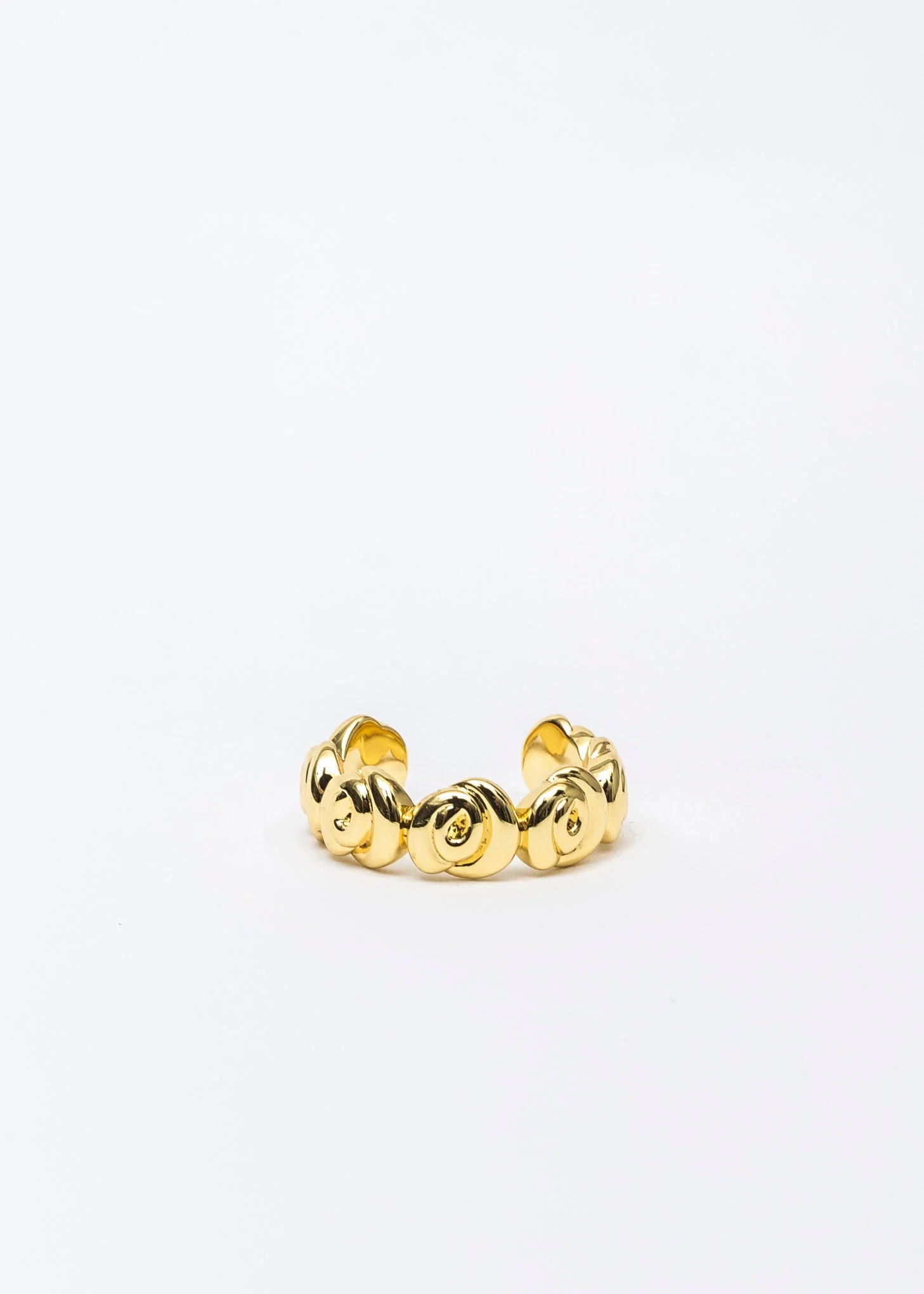 Gold Small Multi Roses Ring