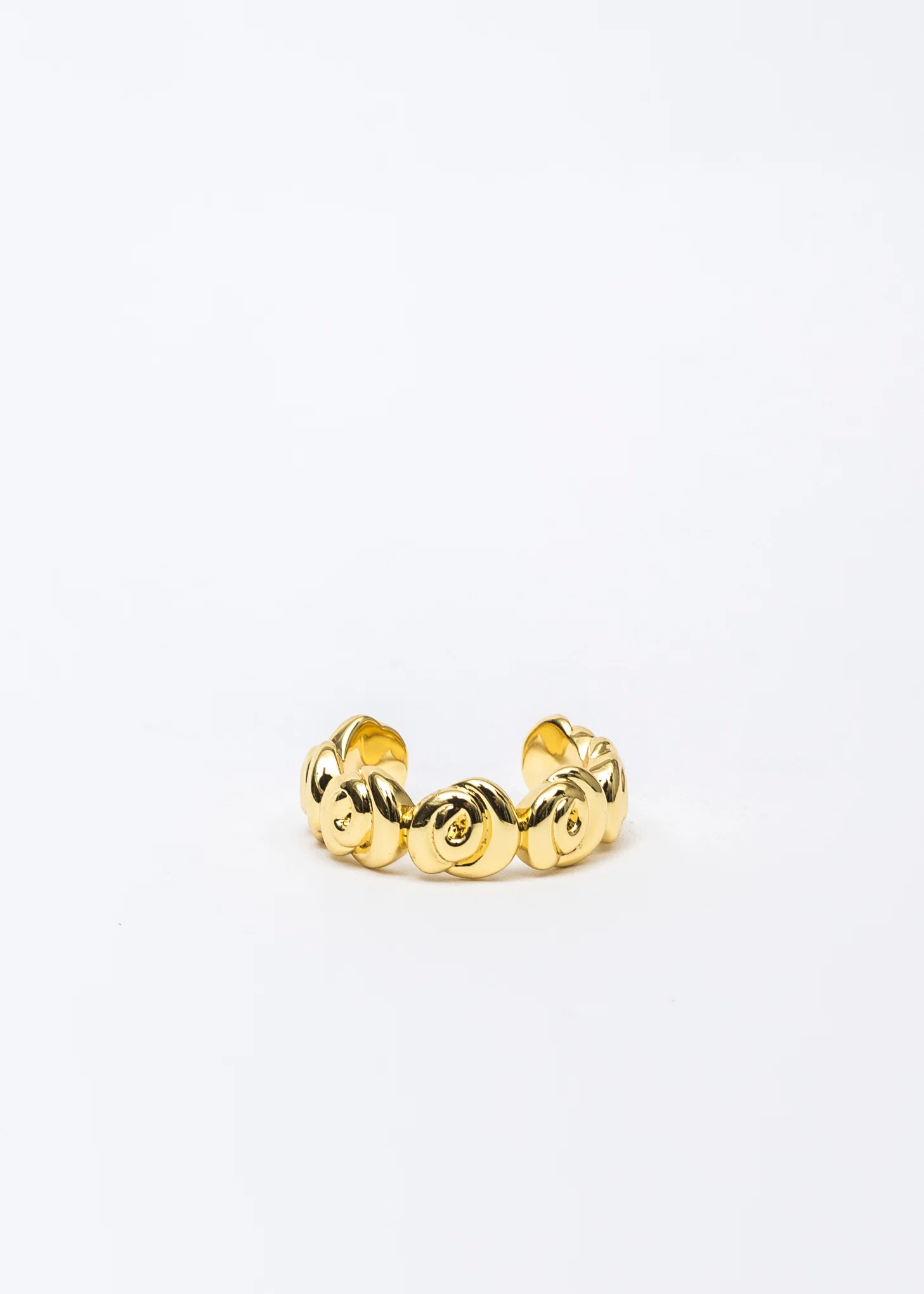 Gold Small Multi Roses Ring