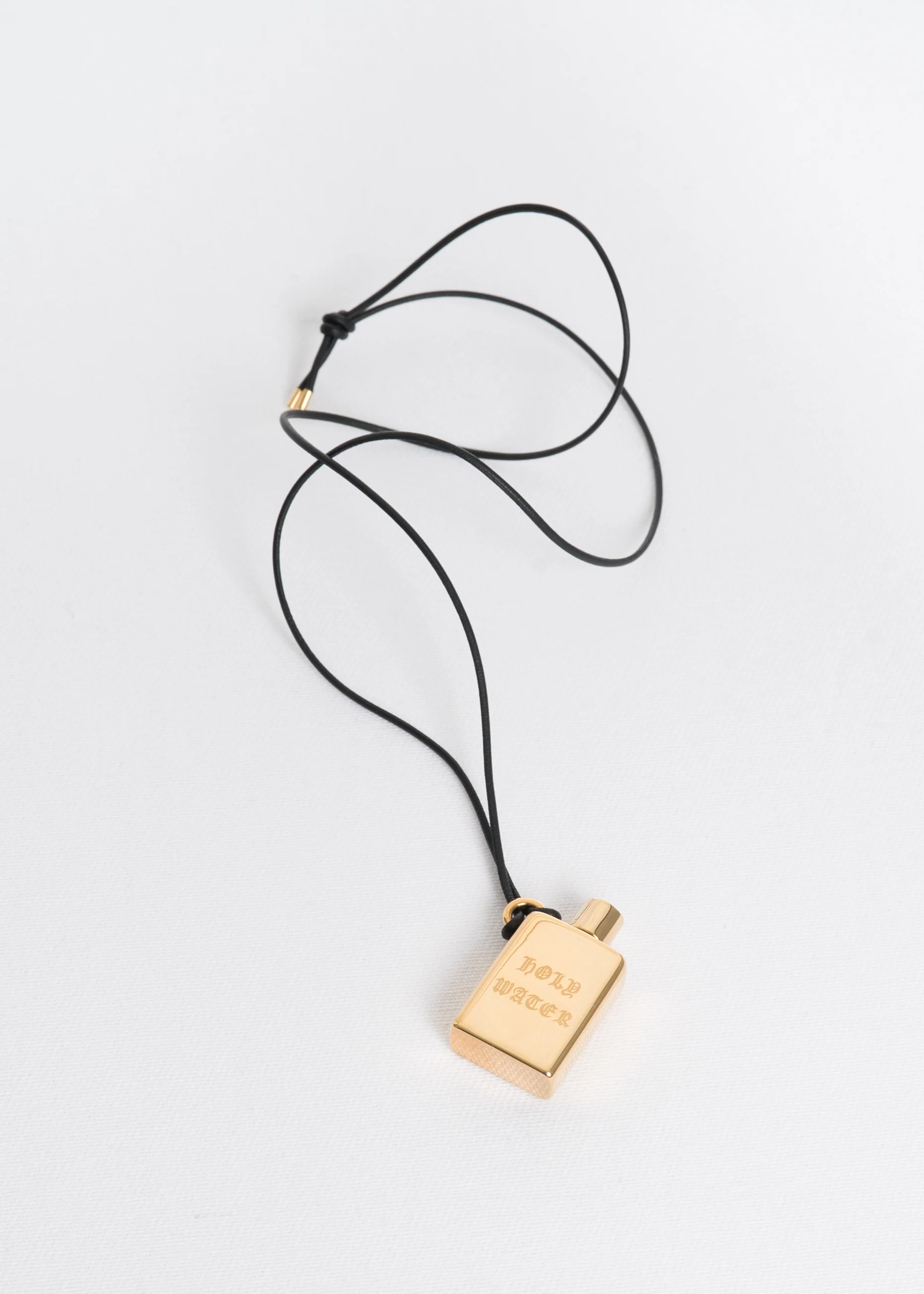 Gold SSS Holy Water Pendant